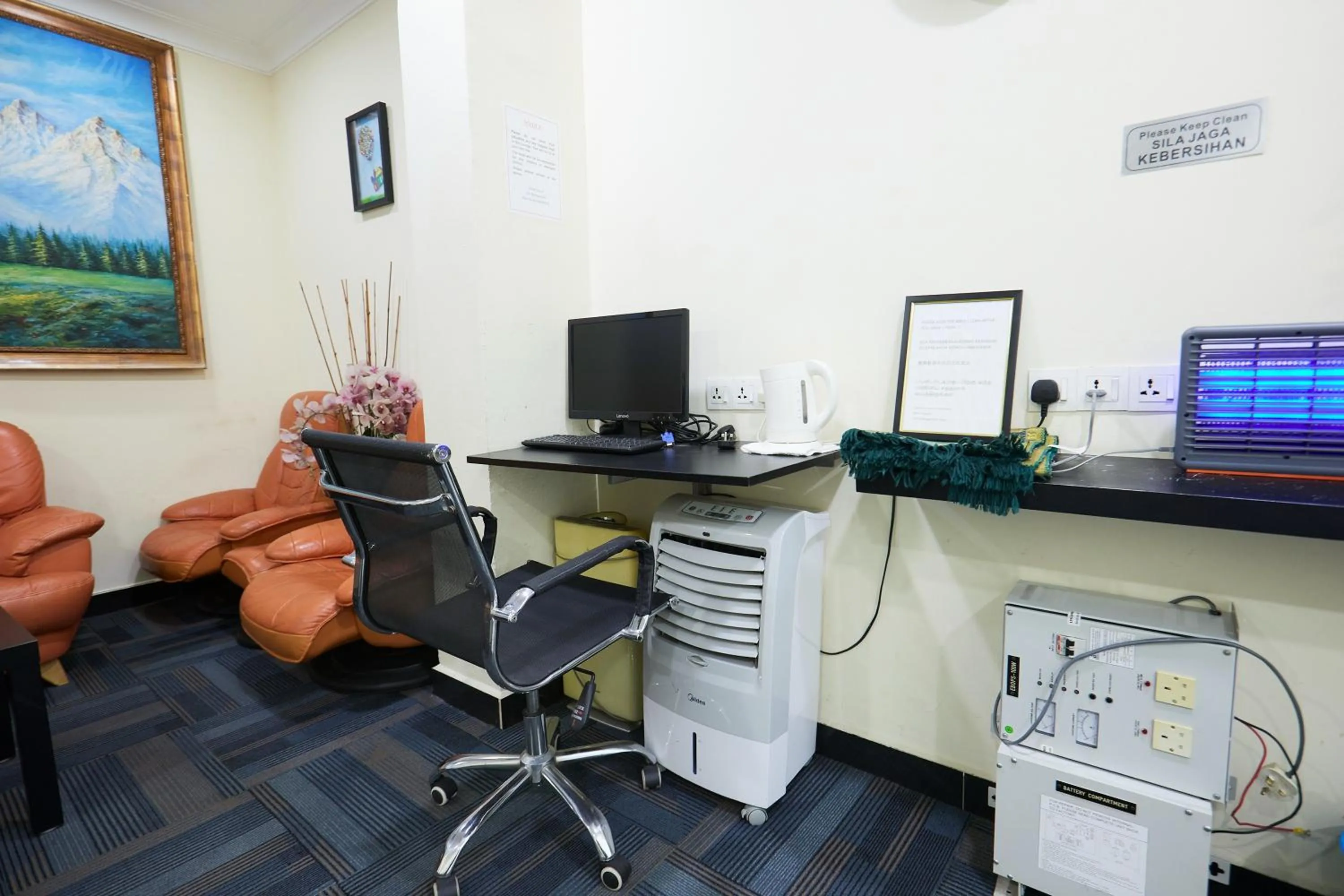 Lobby or reception in Hotel Sunjoy9 OKR