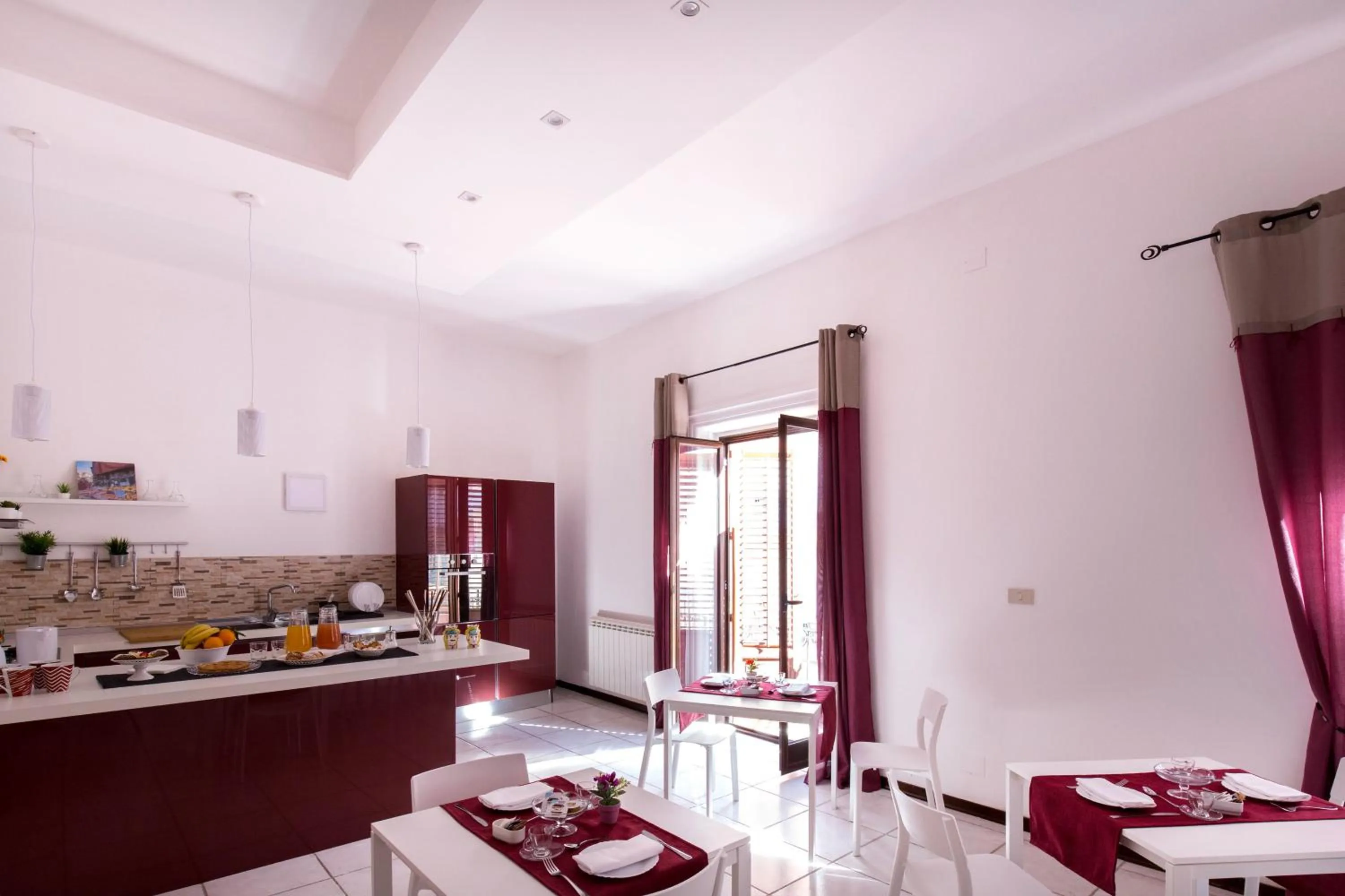 Seating area in La Casa del Moro