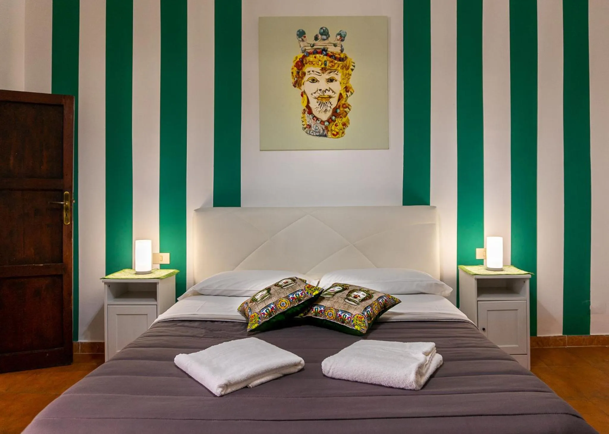 Bed in La Casa del Moro