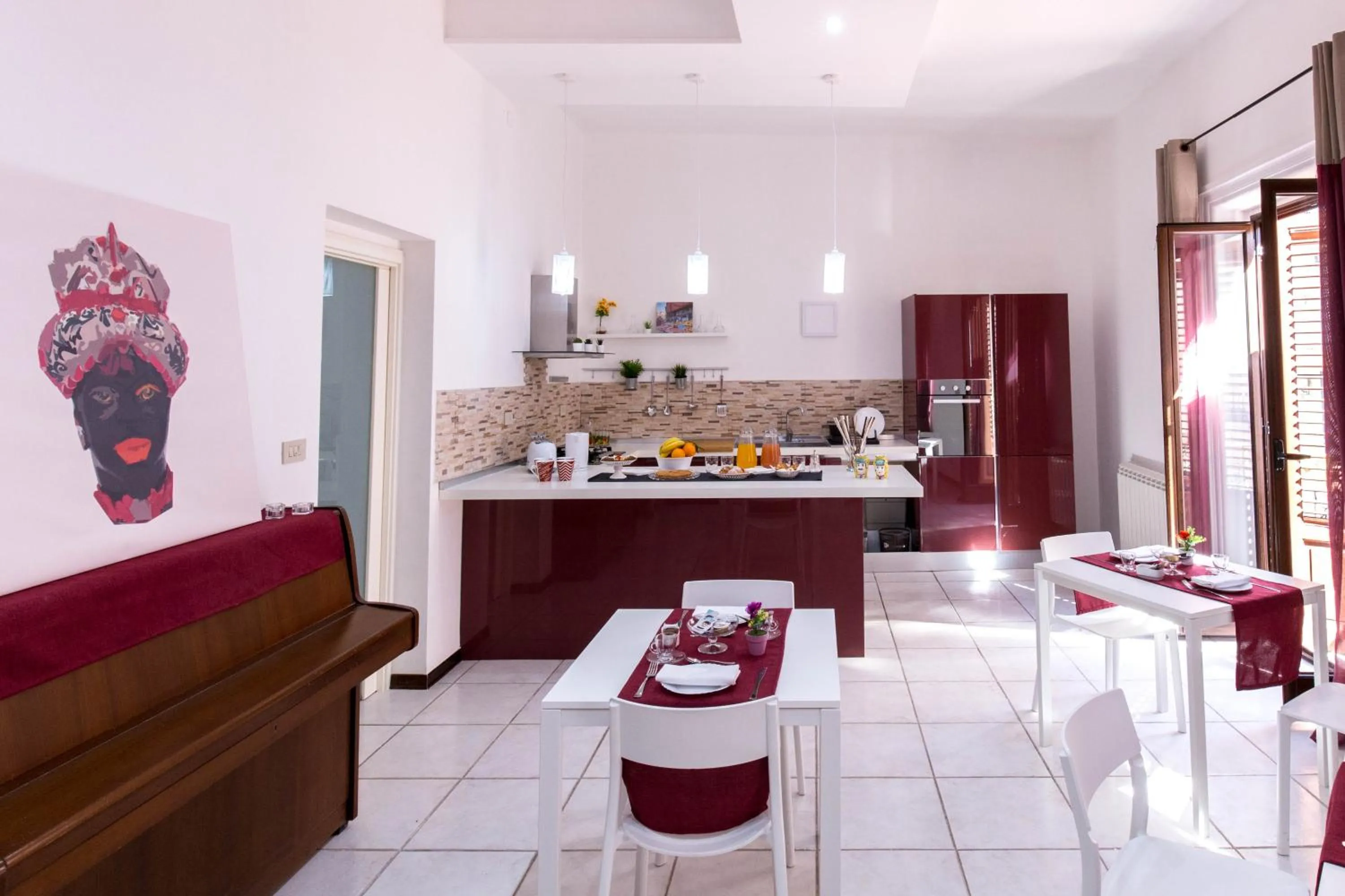 Kitchen or kitchenette in La Casa del Moro