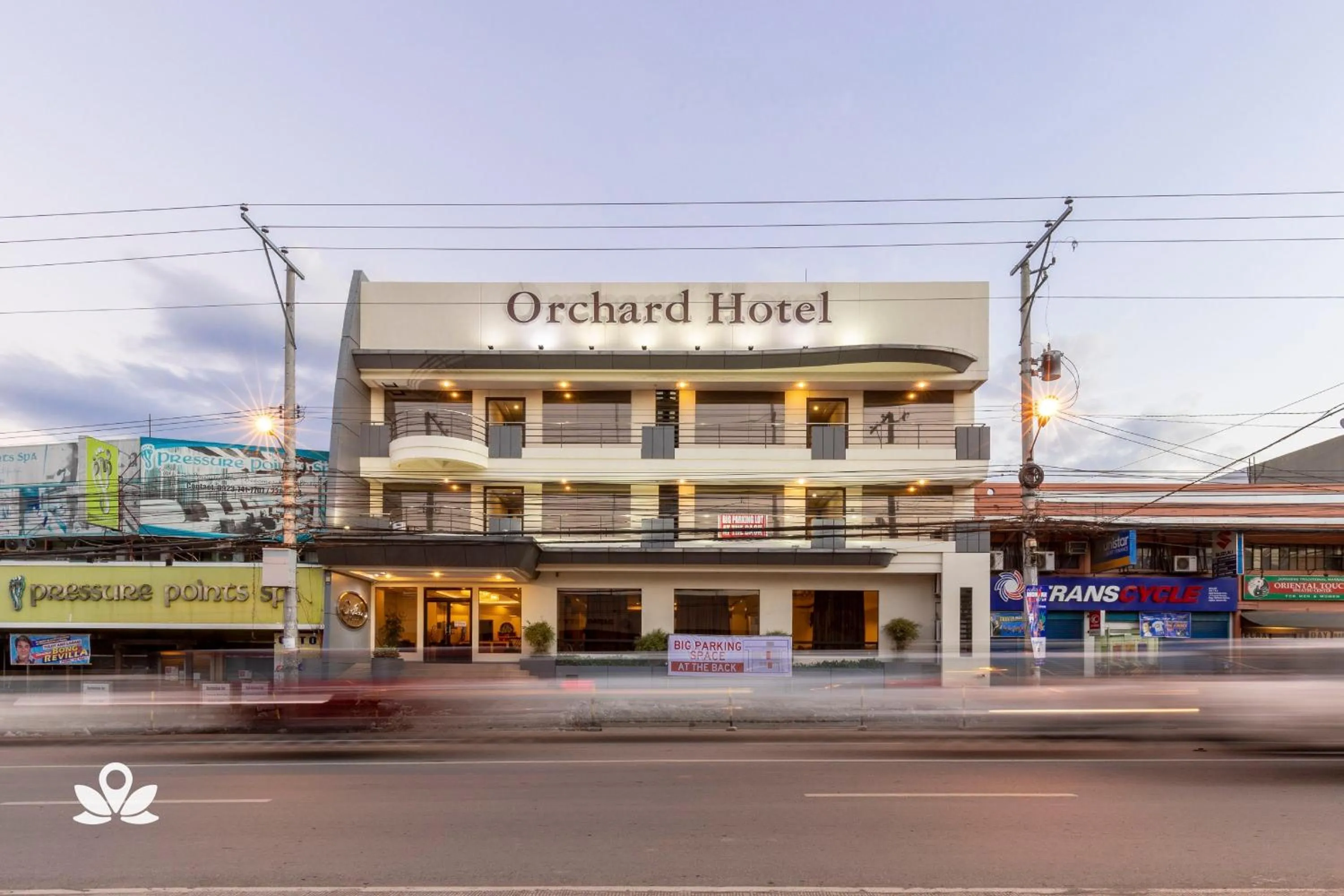 Facade/entrance in Orchard Hotel Davao