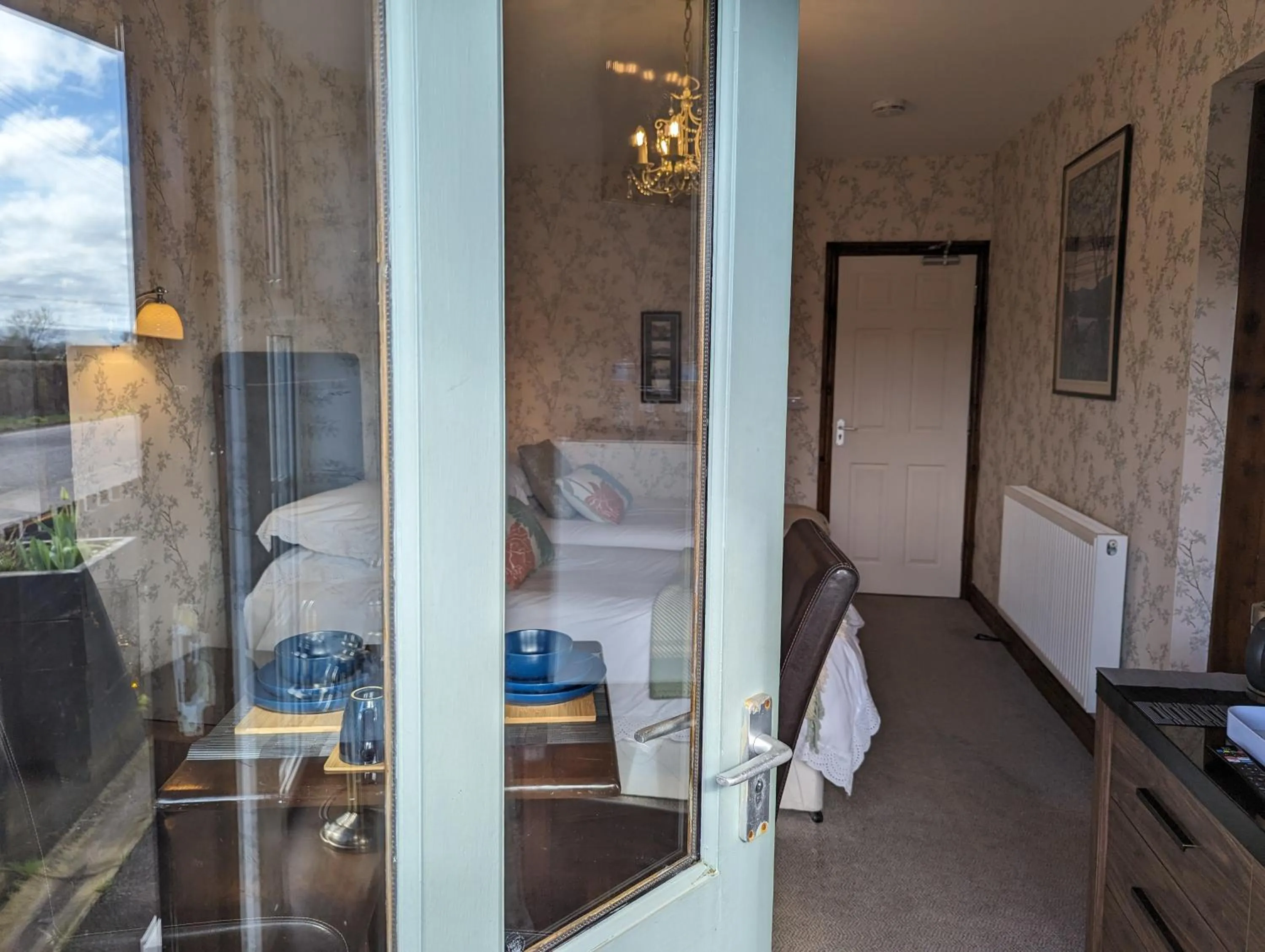 Bedroom in Tafarn y Waen - Guesthouse