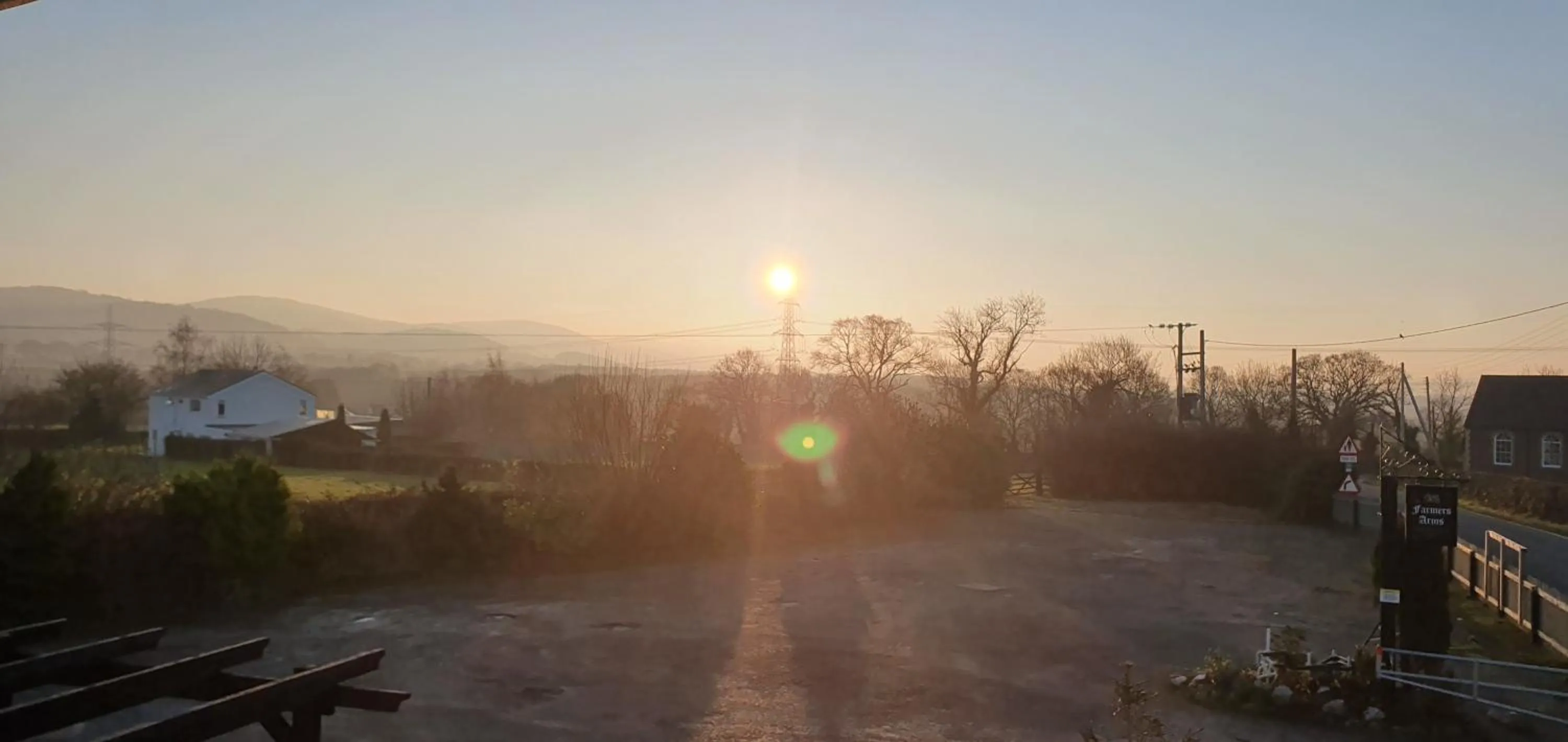 Natural landscape in Tafarn y Waen - Guesthouse