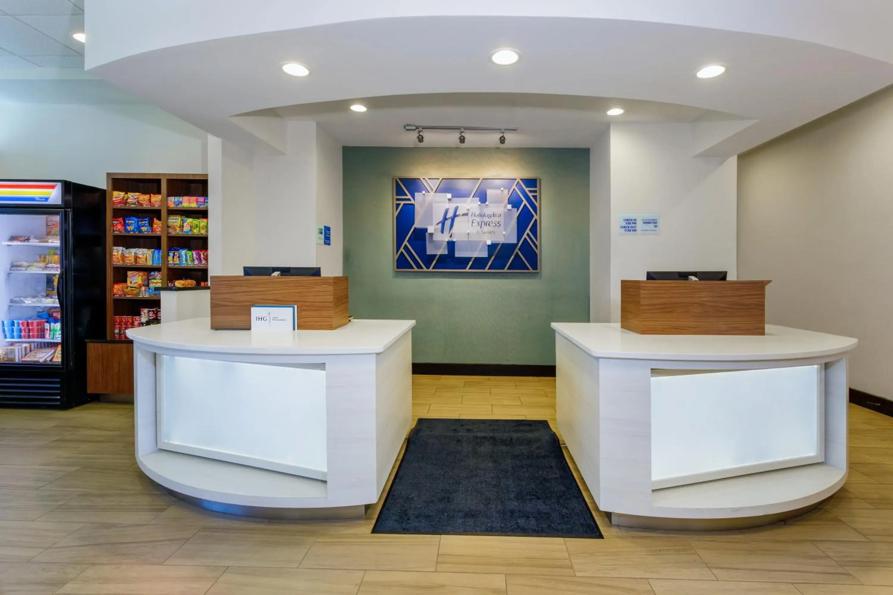 Lobby or reception in Holiday Inn Express & Suites Oceanfront Daytona Beach Shores by IHG Lobby or reception in Holiday Inn Express & Suites Oceanfront Daytona Beach Shores by IHG