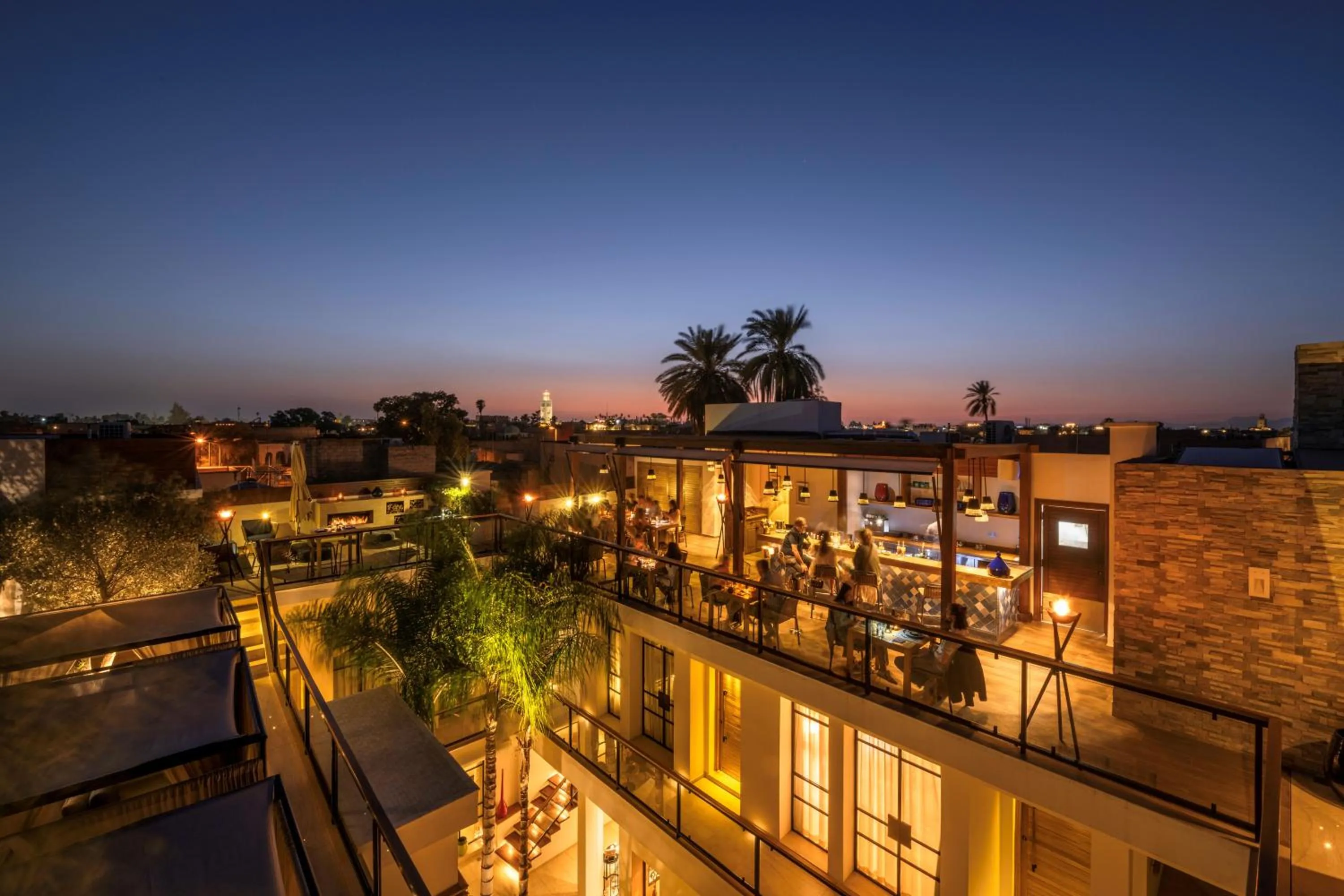 Patio in La Brillante Marrakech