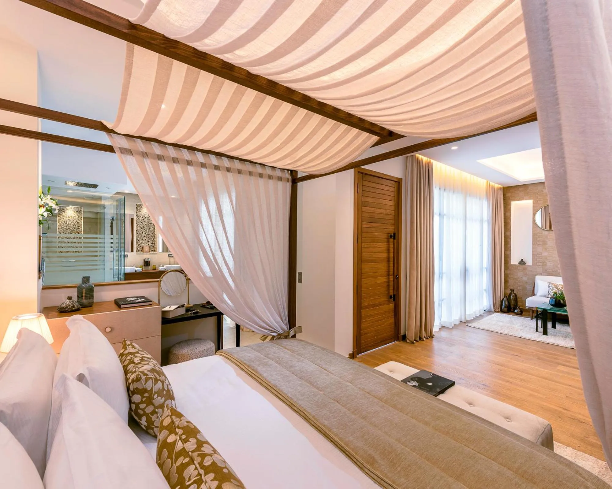 Photo of the whole room, Bed in La Brillante Marrakech