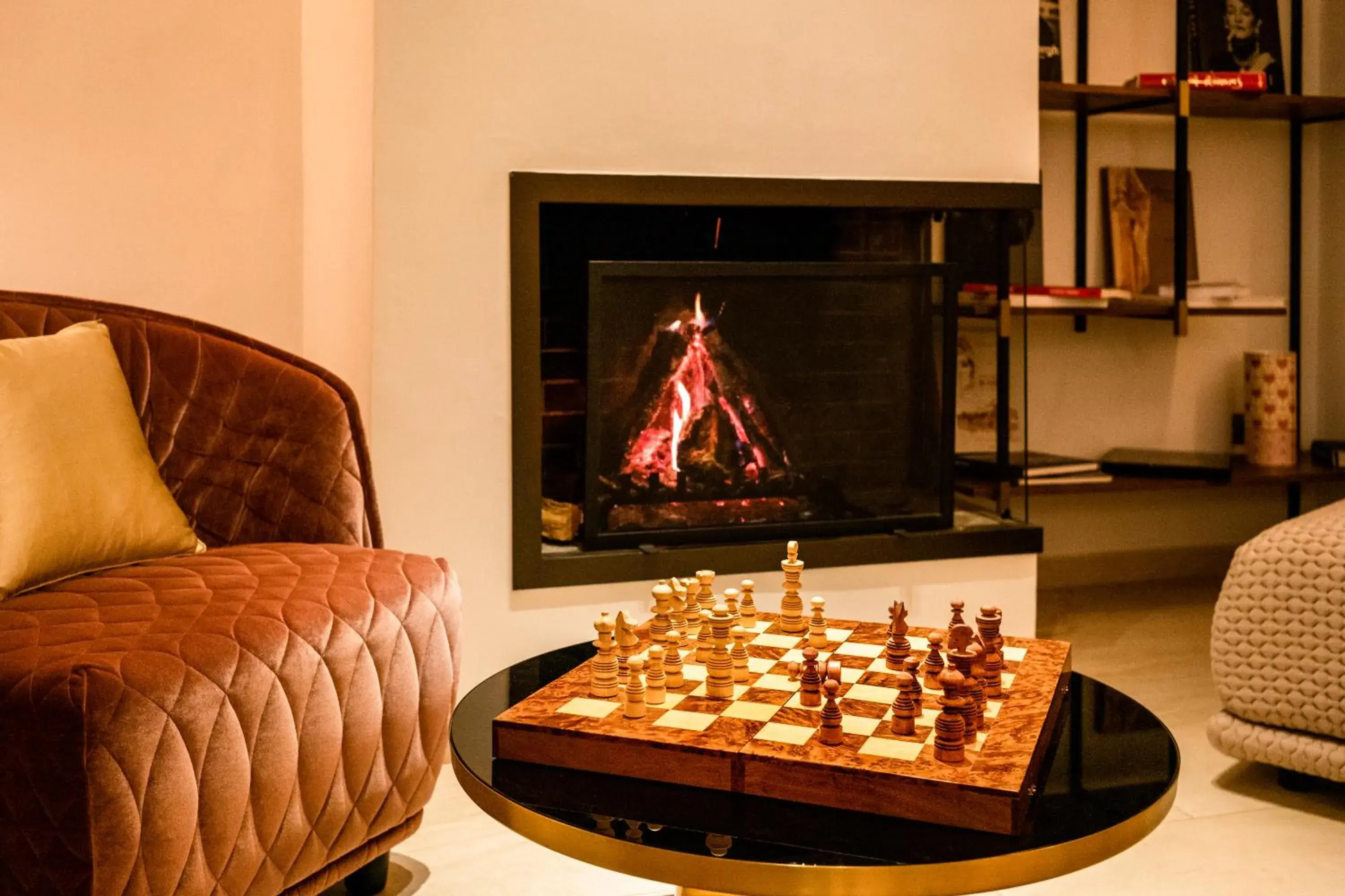 Living room in La Brillante Marrakech Living room in La Brillante Marrakech