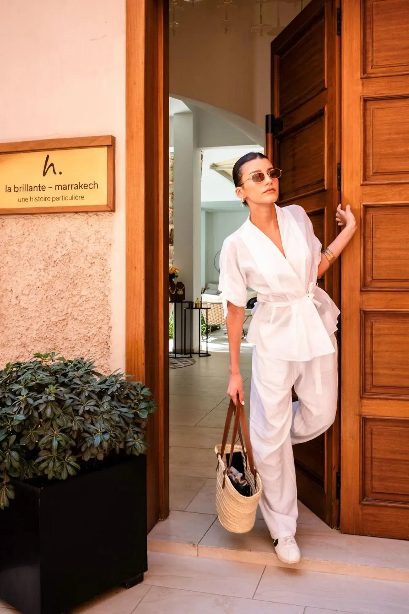 Facade/entrance in La Brillante Marrakech Facade/entrance in La Brillante Marrakech