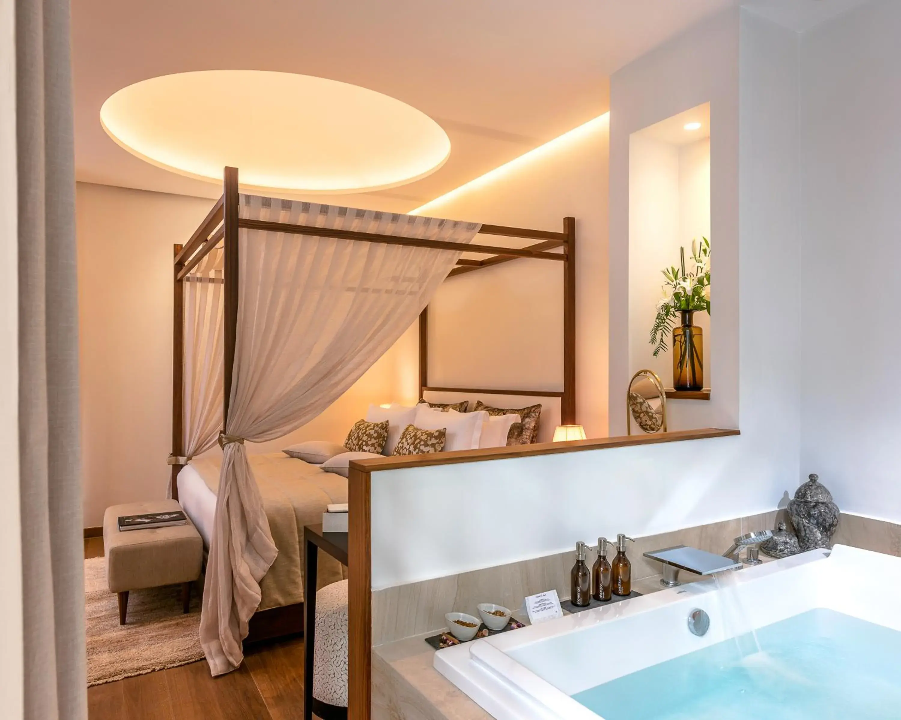 Bath, Bed in La Brillante Marrakech Bath, Bed in La Brillante Marrakech