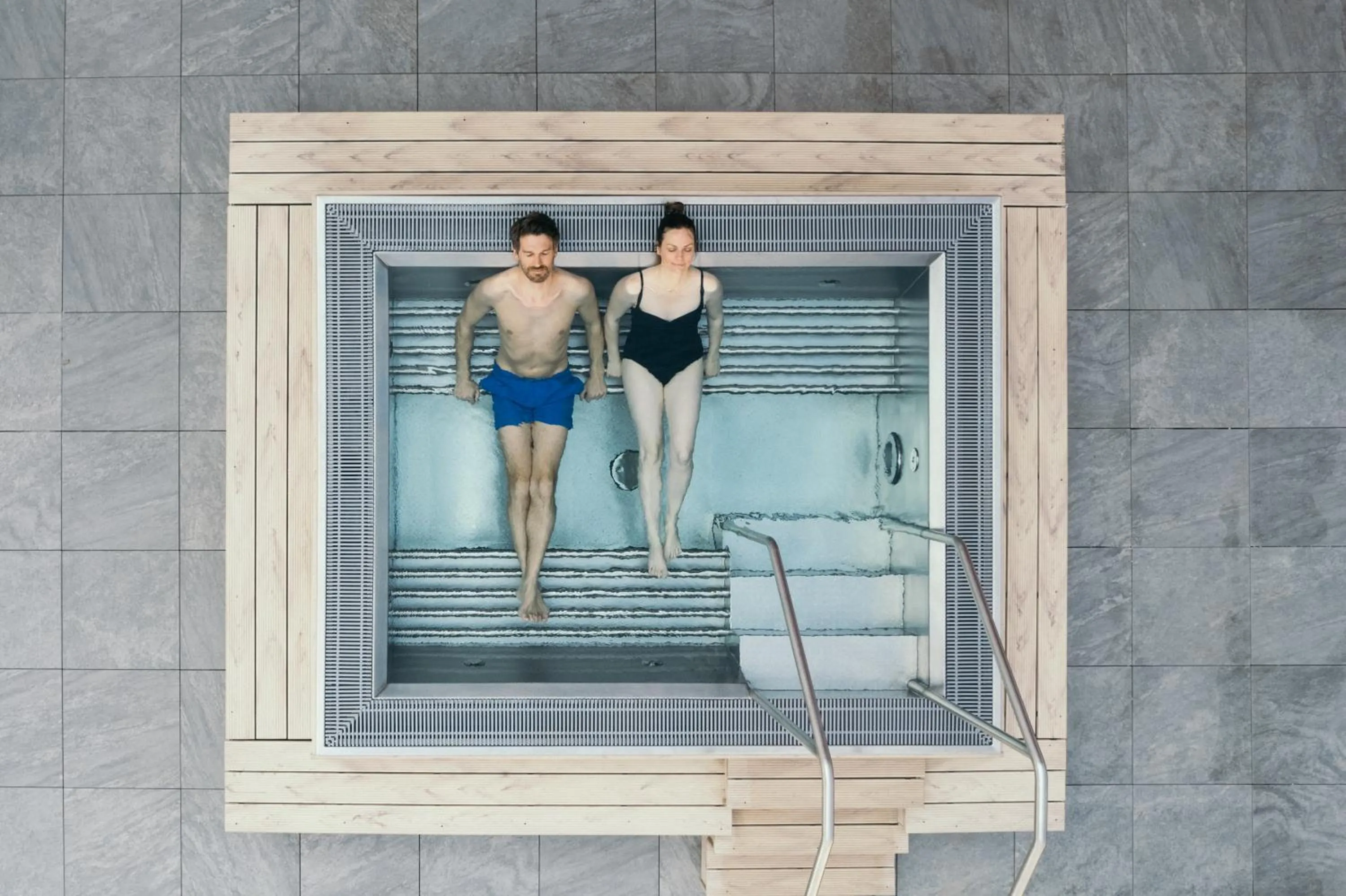 Swimming pool in Das Kaiserblick 4 Sterne Superior