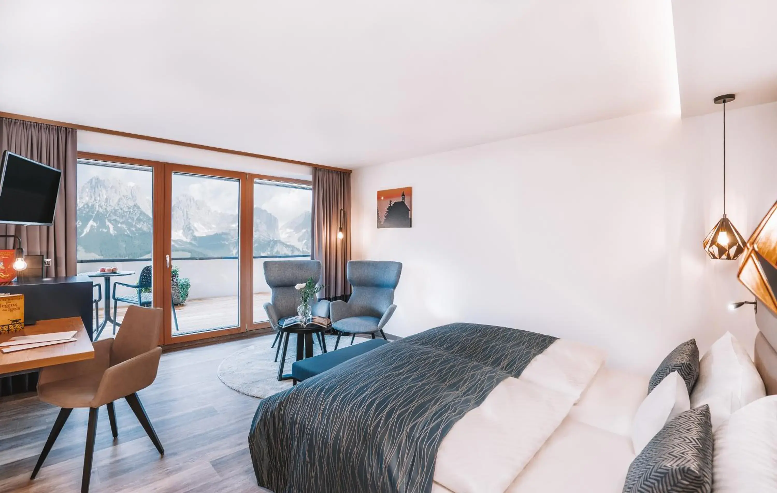 Double Room with Mountain View - single occupancy in Das Kaiserblick 4 Sterne Superior Double Room with Mountain View - single occupancy in Das Kaiserblick 4 Sterne Superior