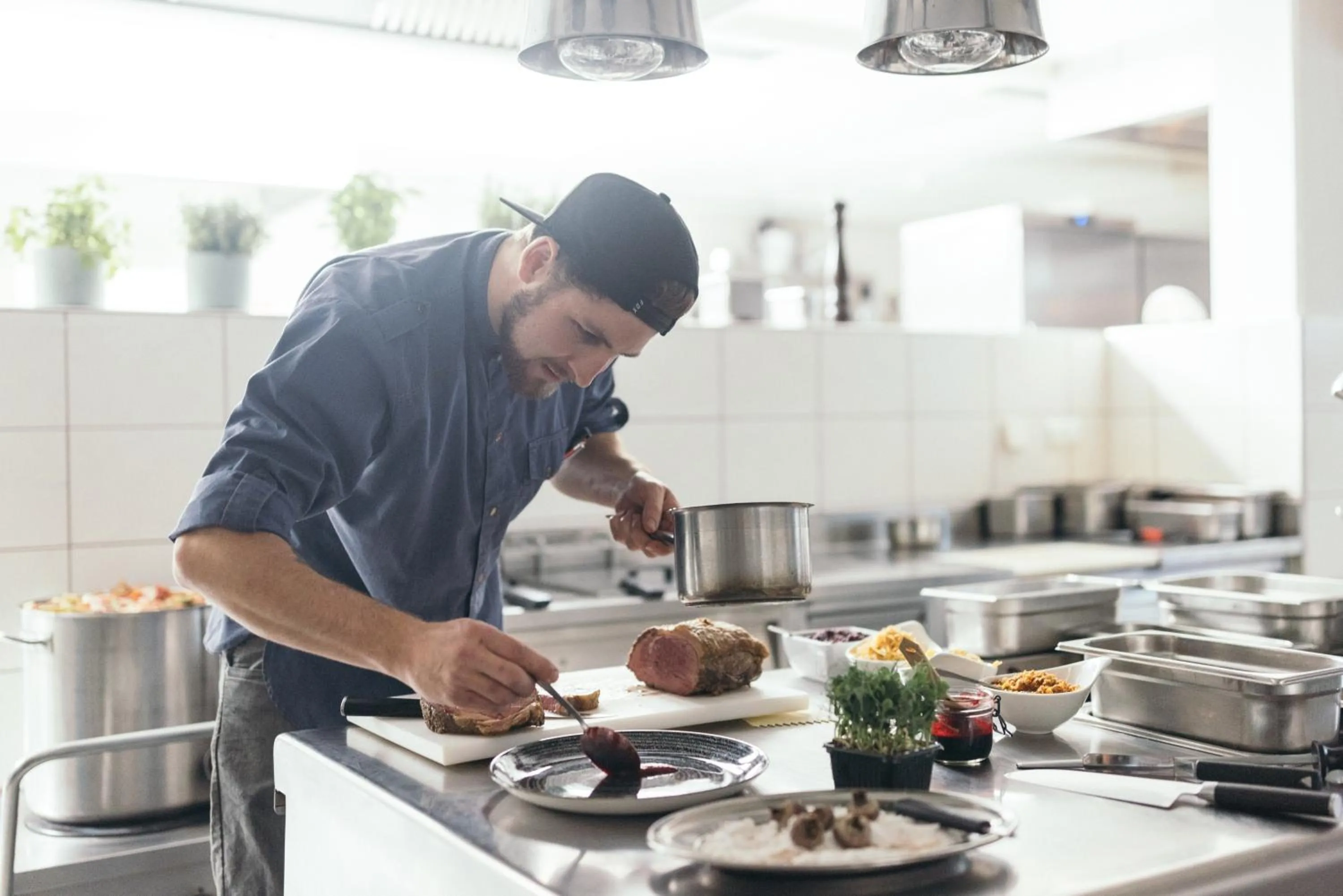 Restaurant/places to eat in Das Kaiserblick 4 Sterne Superior