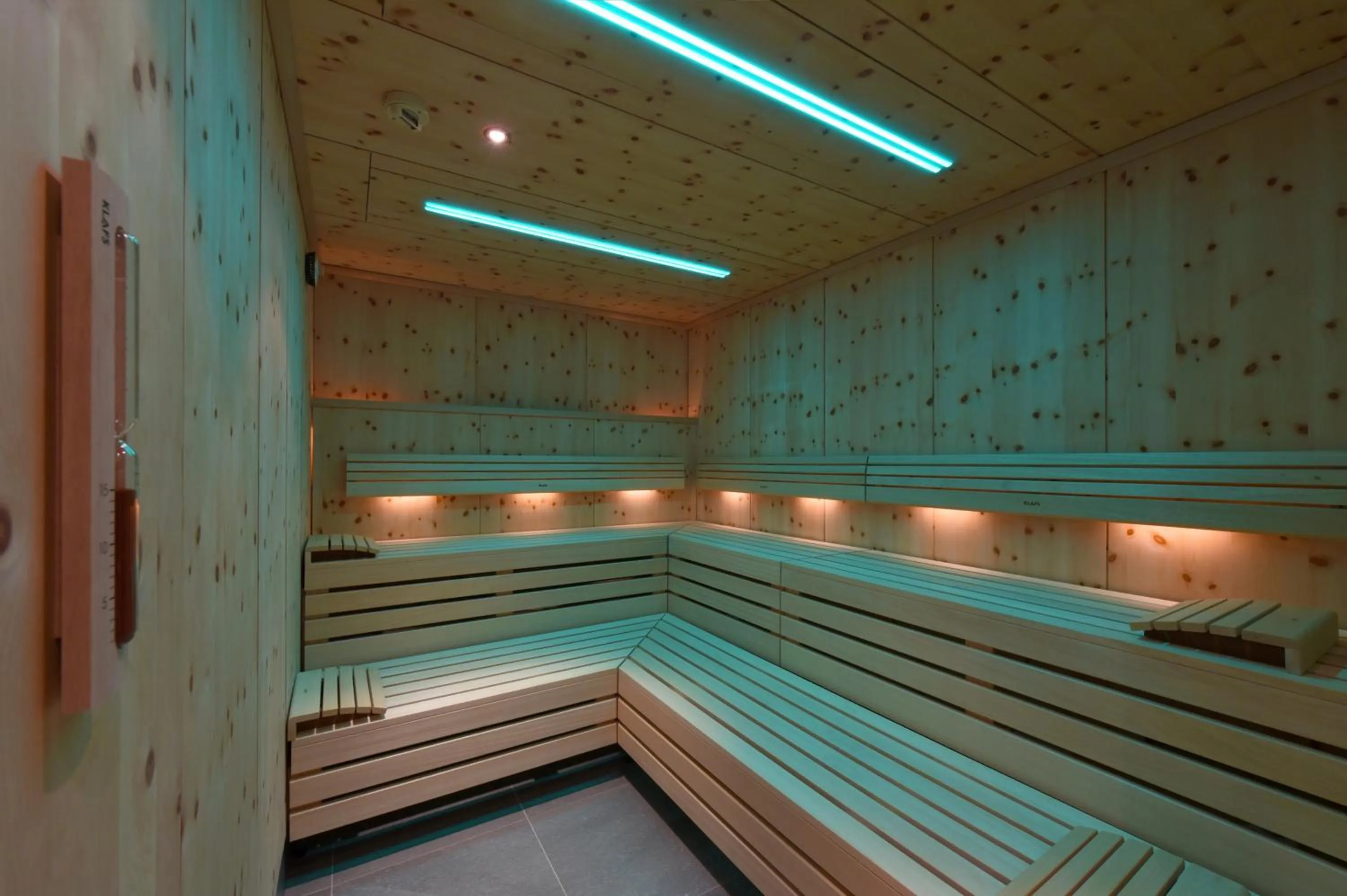 Steam room in Venediger Lodge