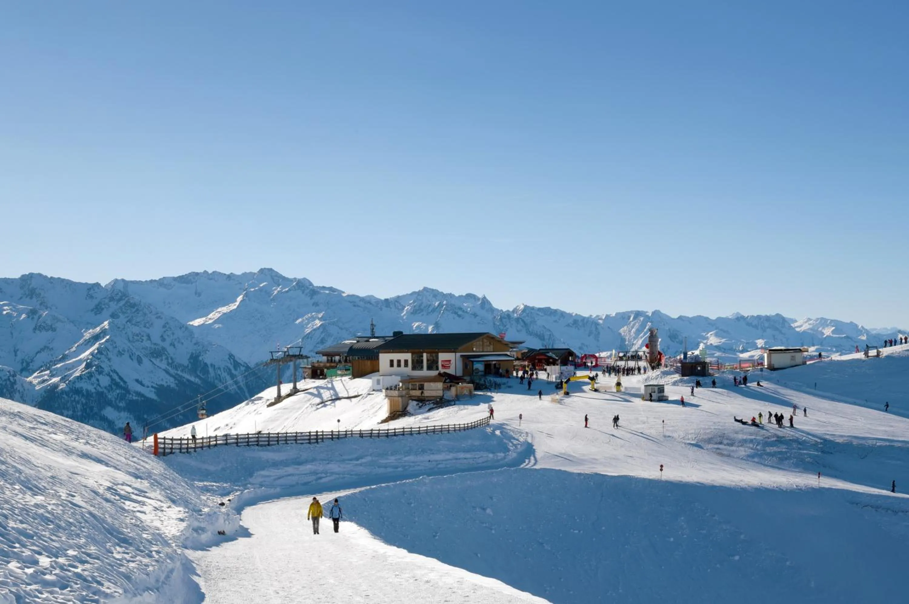 Natural landscape in Venediger Lodge