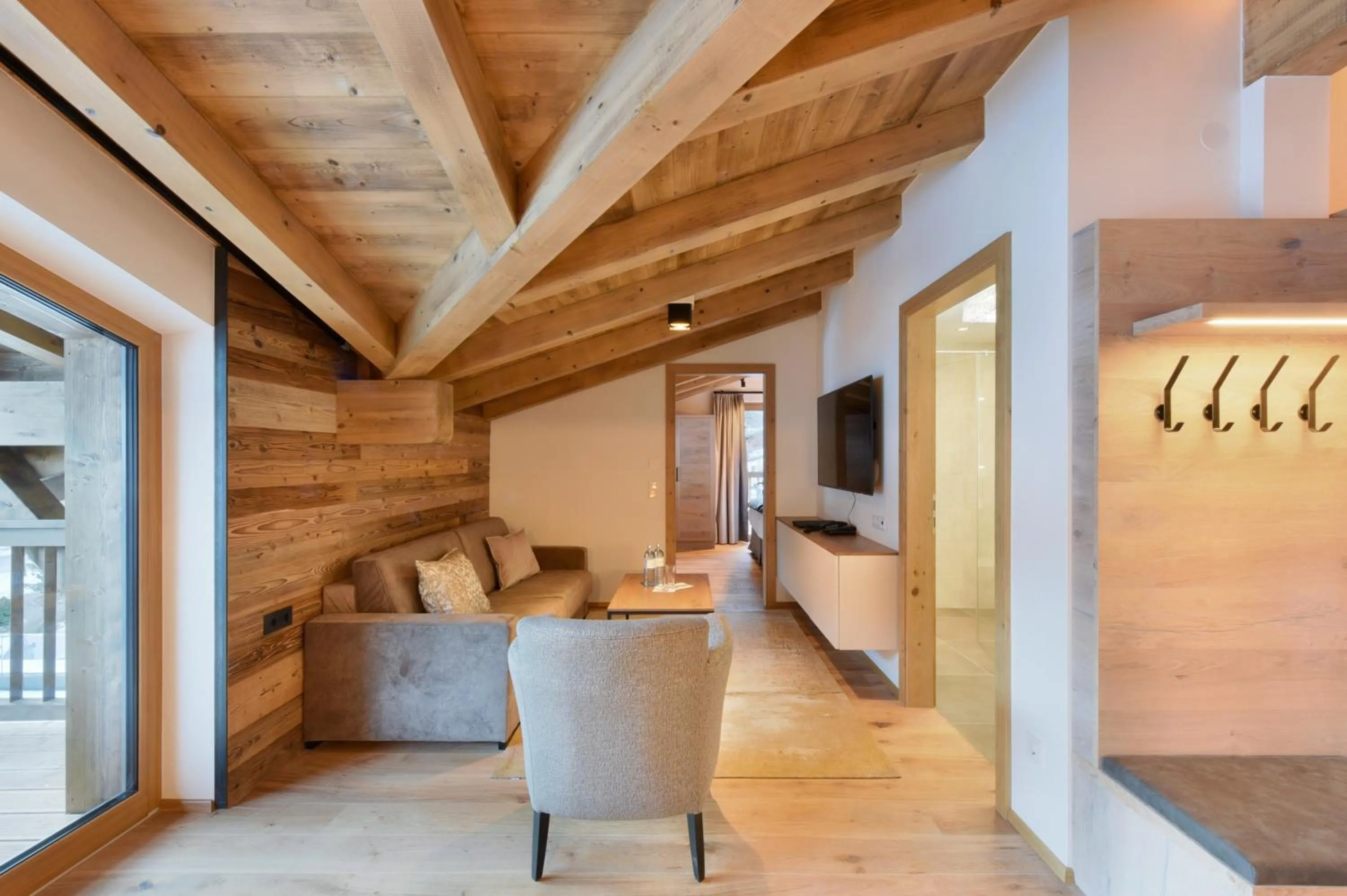 Living room in Venediger Lodge