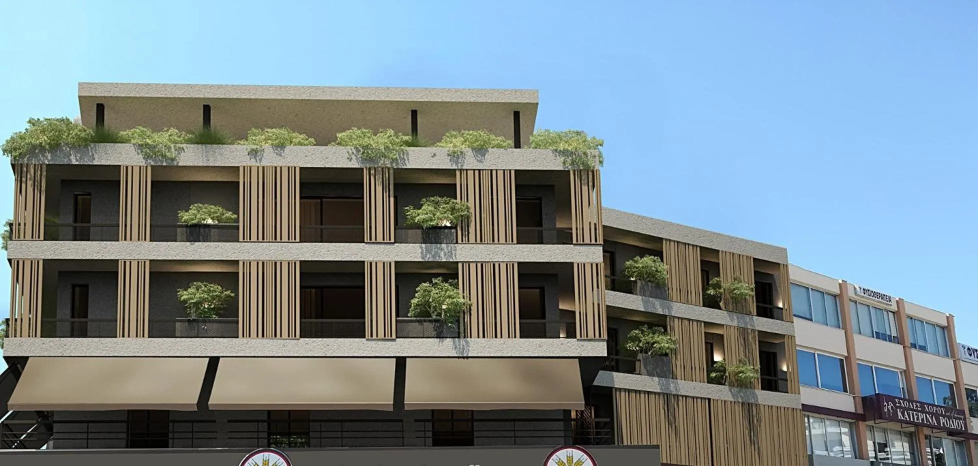 Property building in Azur Suites