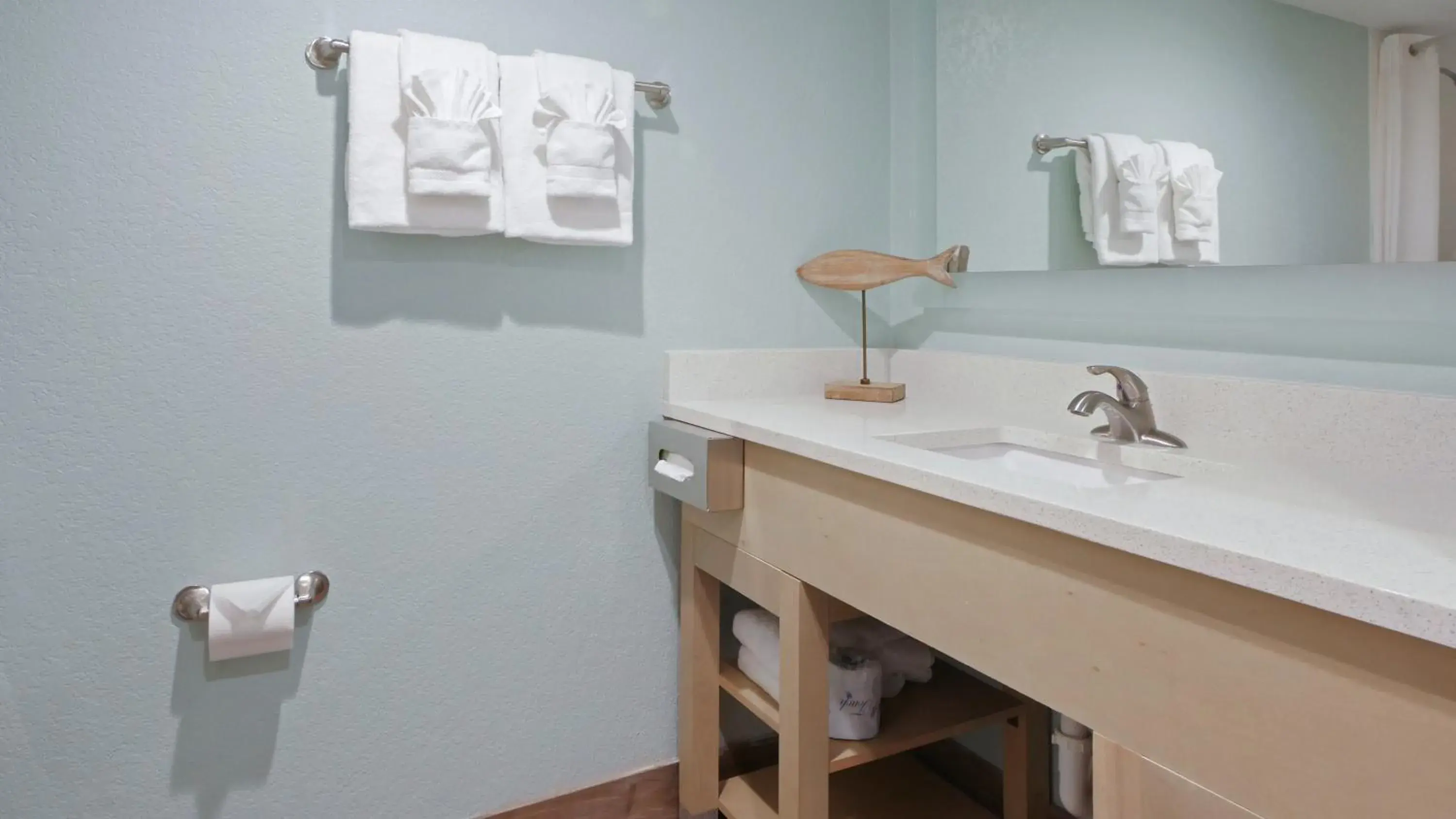 Bathroom in Boardwalk Inn and Suites Bathroom in Boardwalk Inn and Suites