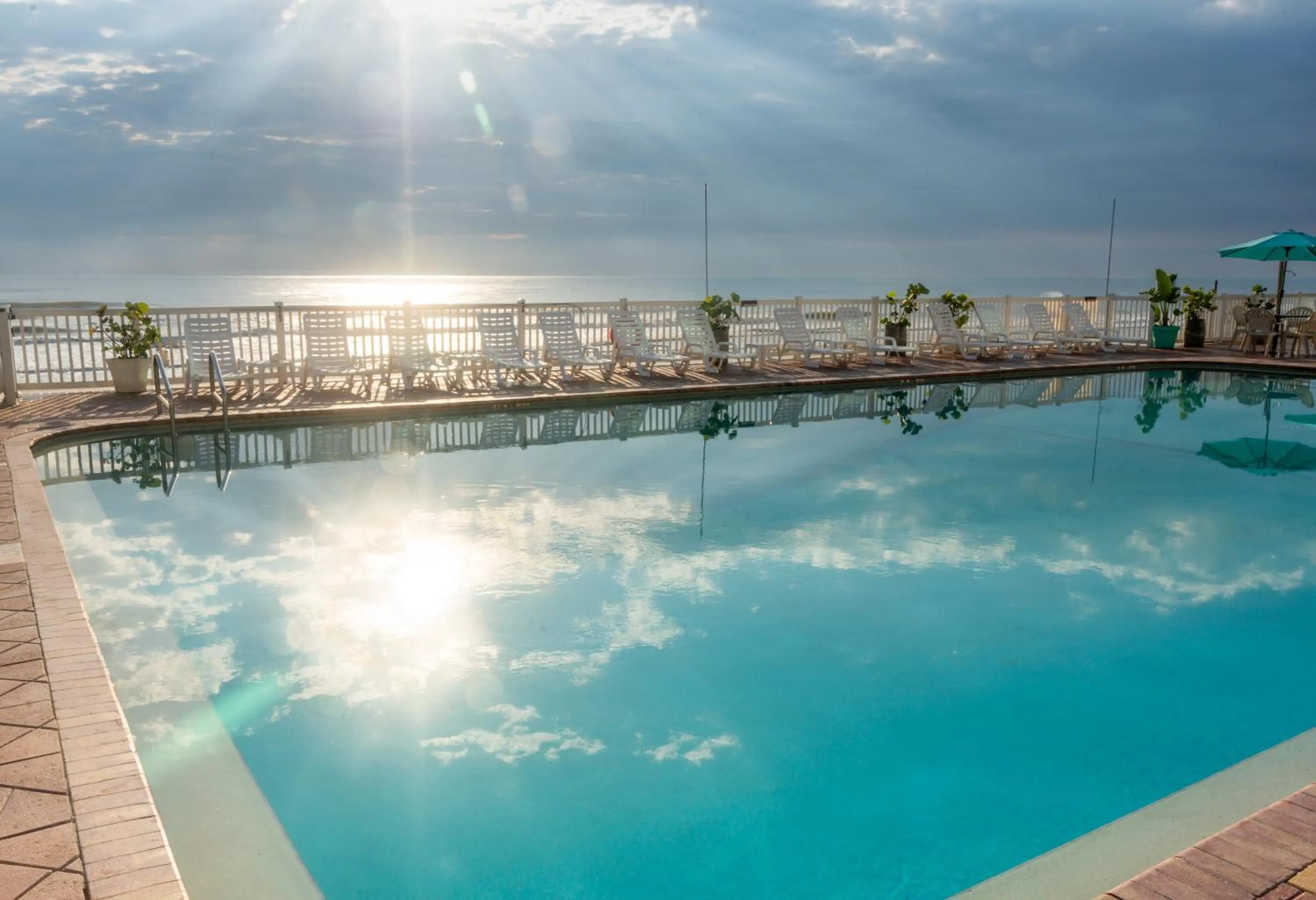 Swimming pool in Boardwalk Inn and Suites