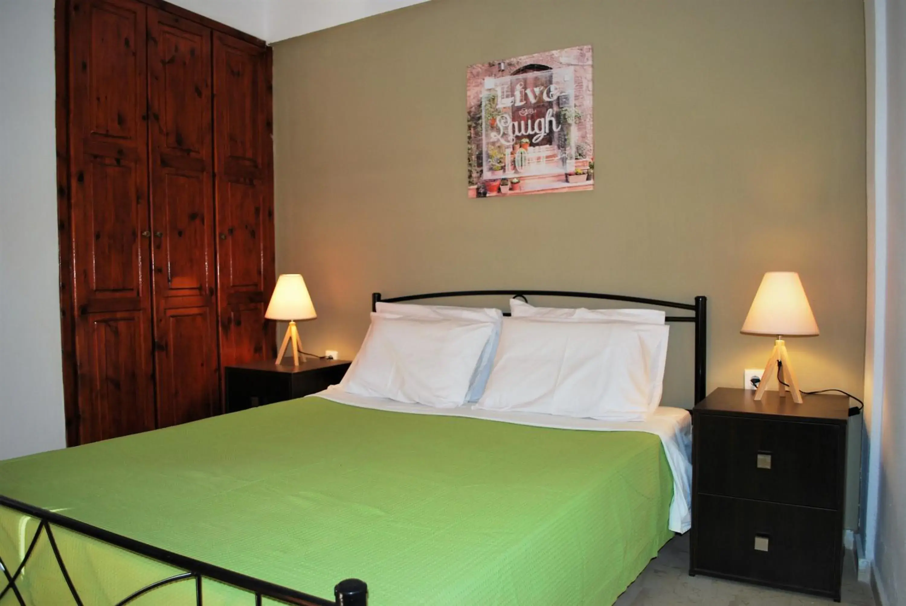 Bed in Koula Apartments Bed in Koula Apartments