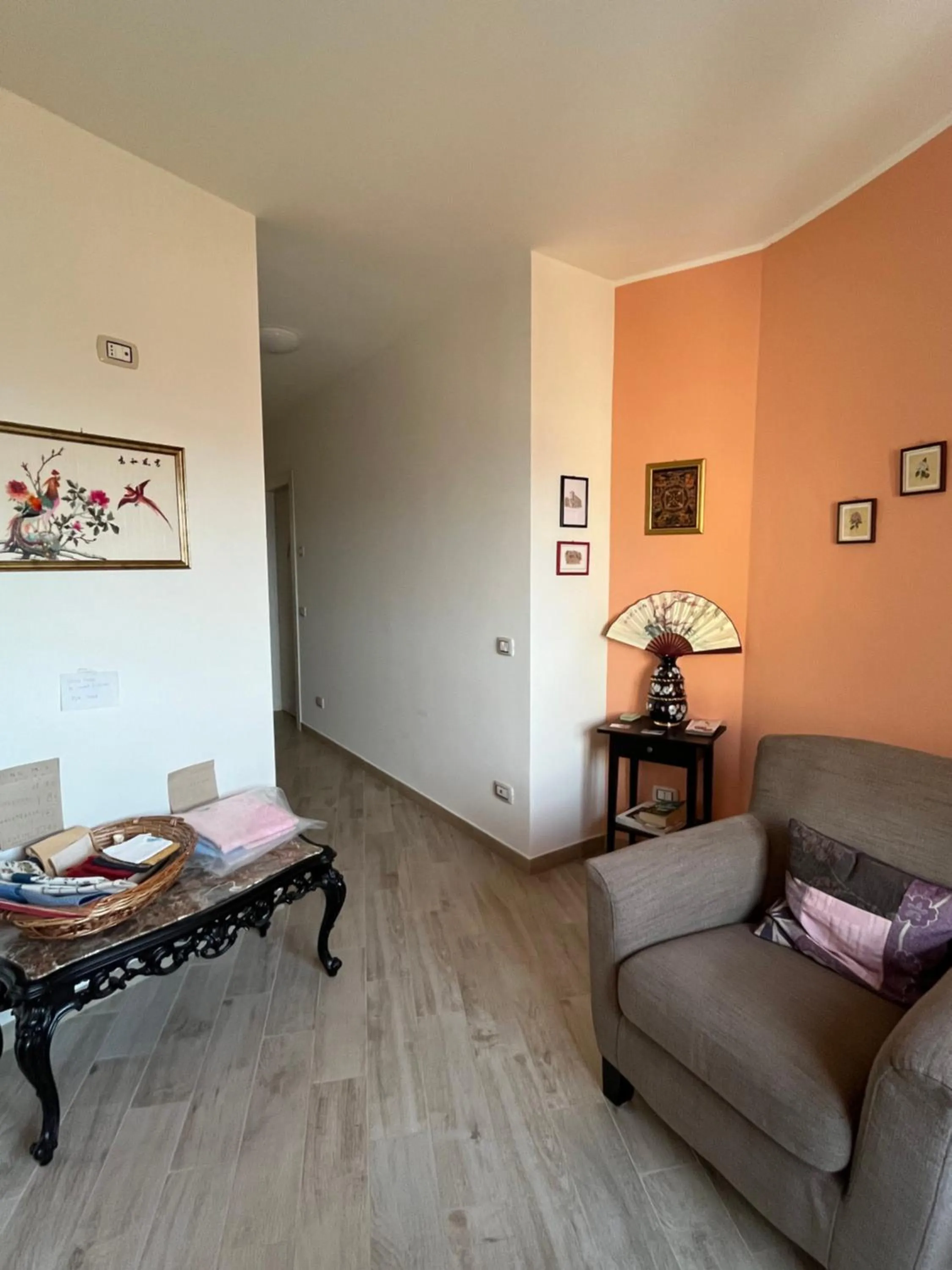 Seating area in B&B Fleurs