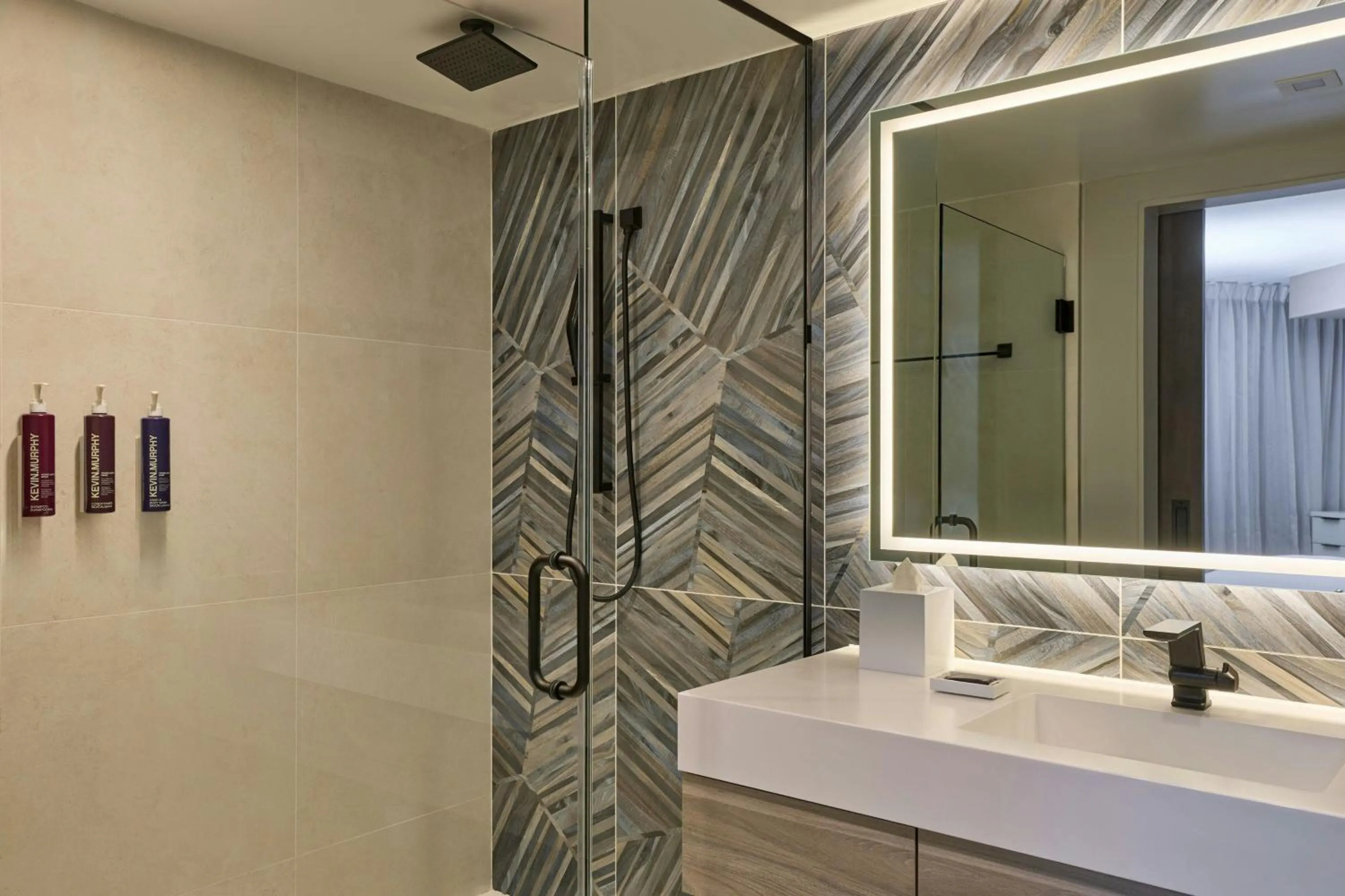 Bathroom in Renaissance Daytona Beach Oceanfront Hotel