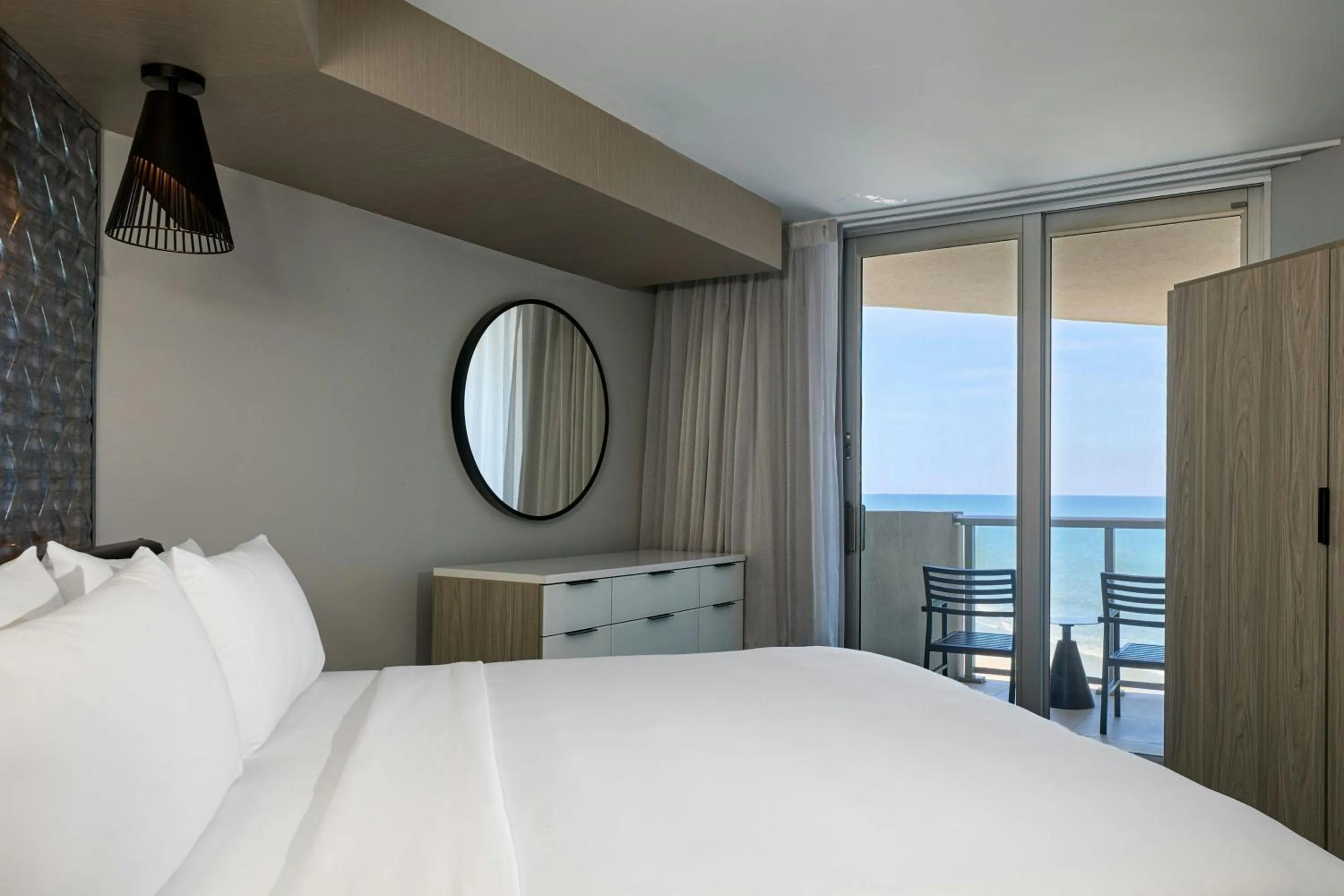 Photo of the whole room, Bed in Renaissance Daytona Beach Oceanfront Hotel