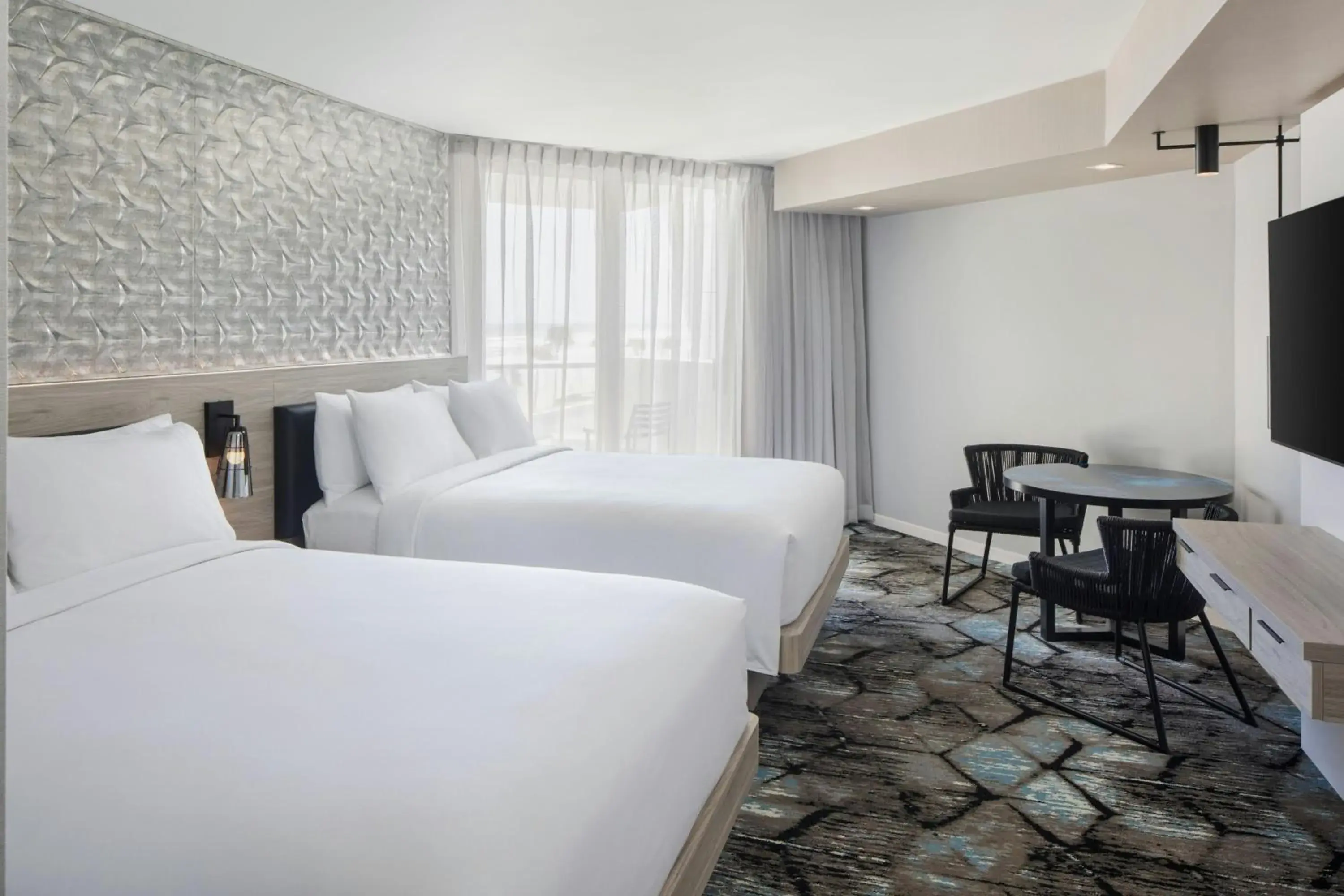 Standard Queen Room with Two Queen Beds in Renaissance Daytona Beach Oceanfront Hotel Standard Queen Room with Two Queen Beds in Renaissance Daytona Beach Oceanfront Hotel