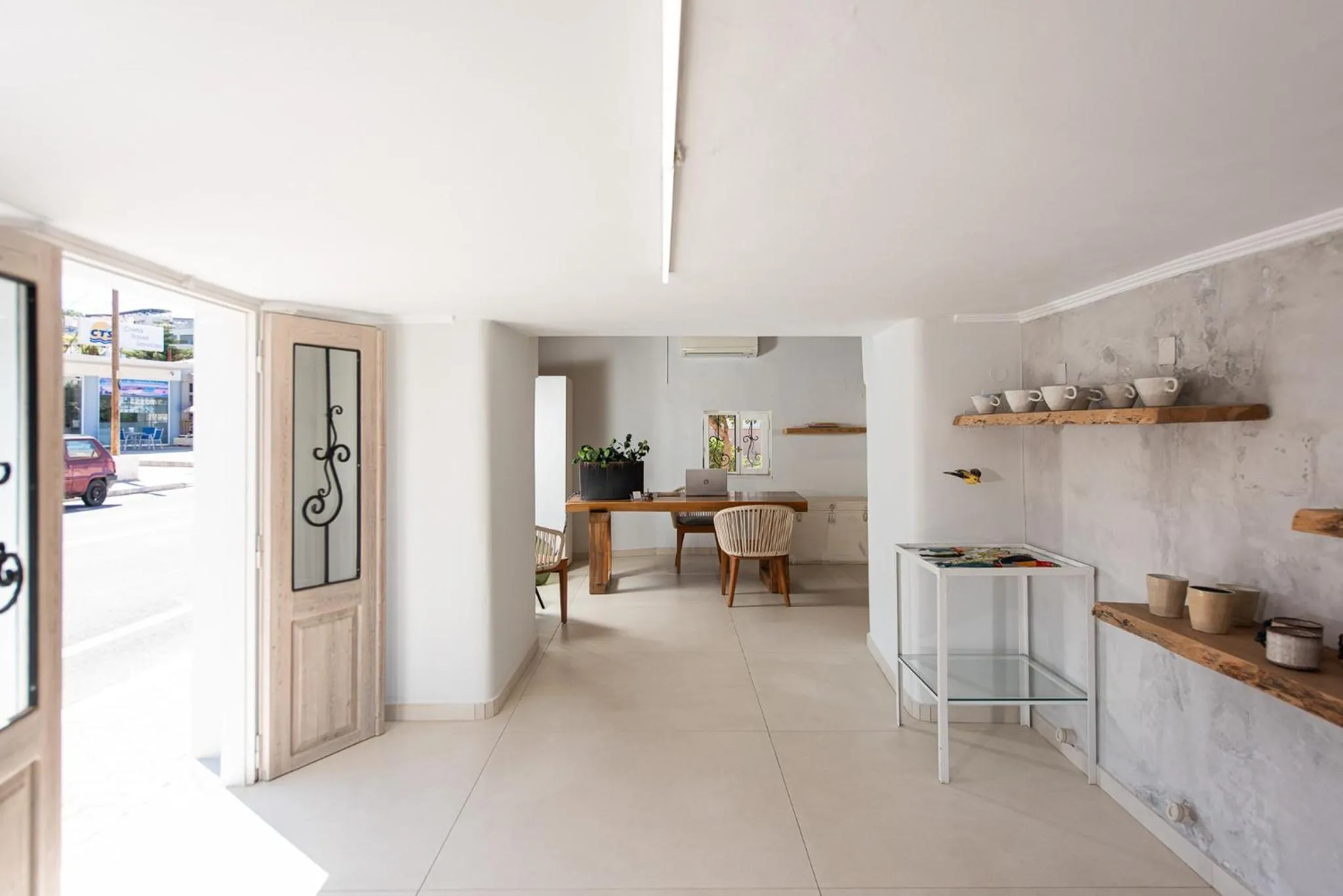 Lobby or reception in The Mini Beach Hotel