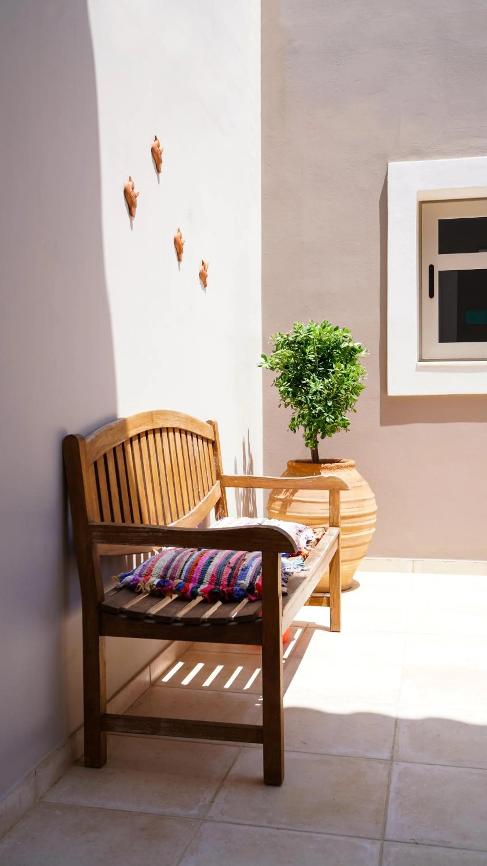 Patio in The Mini Beach Hotel