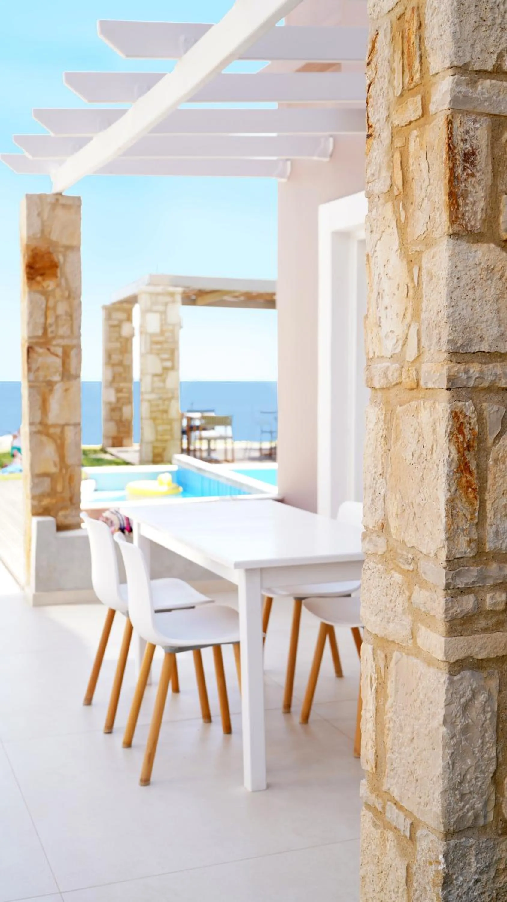 Patio in The Mini Beach Hotel