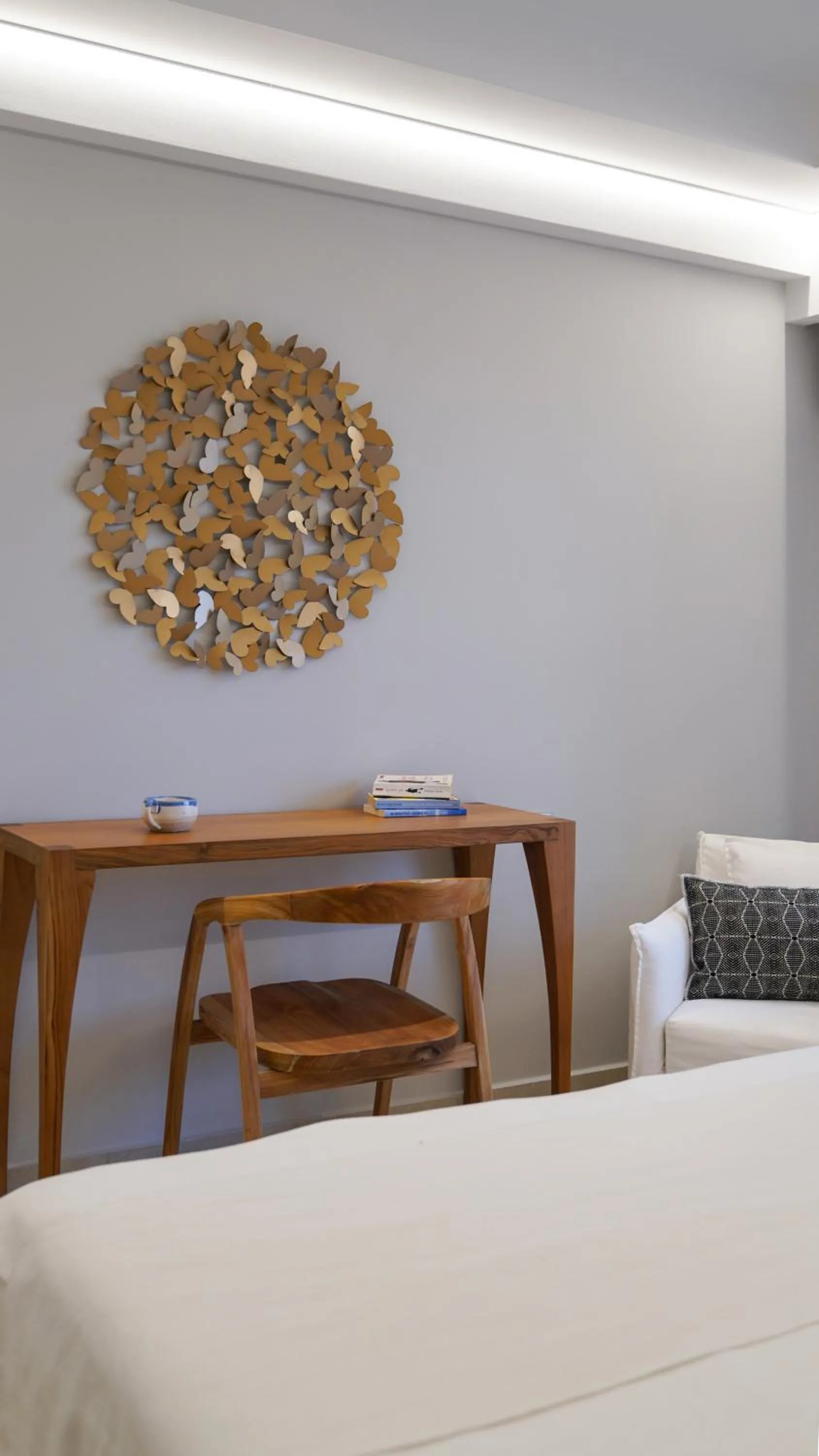 Decorative detail, Bed in The Mini Beach Hotel