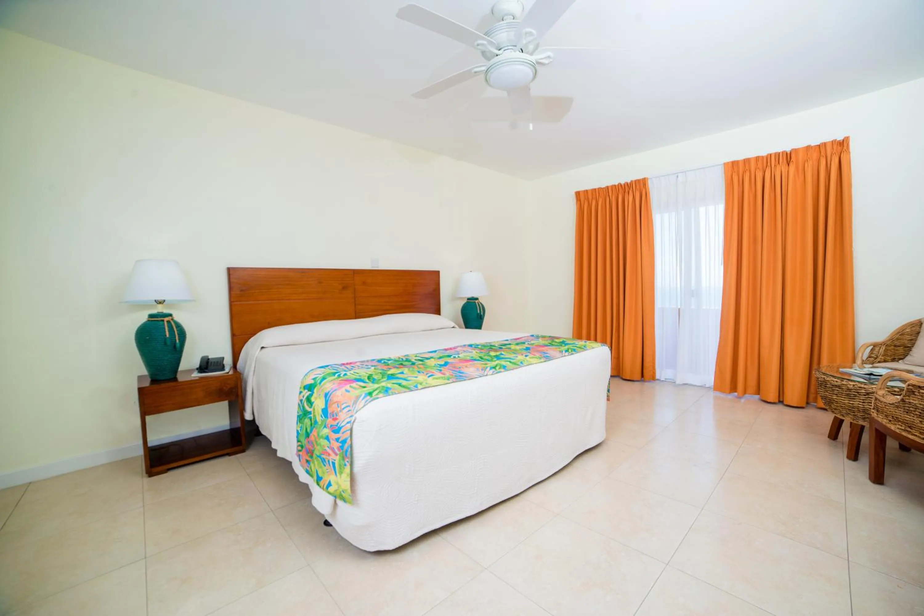 Decorative detail, Bed in Sugar Bay Club