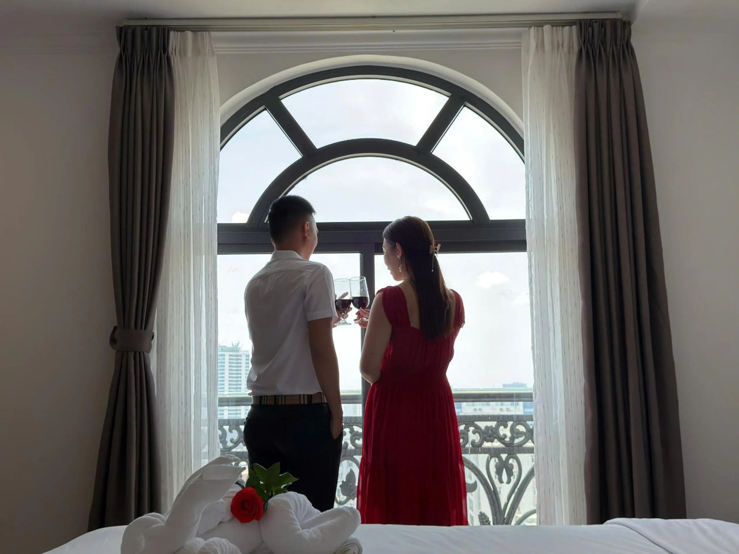 Bedroom in Roliva Hotel & Apartment Danang