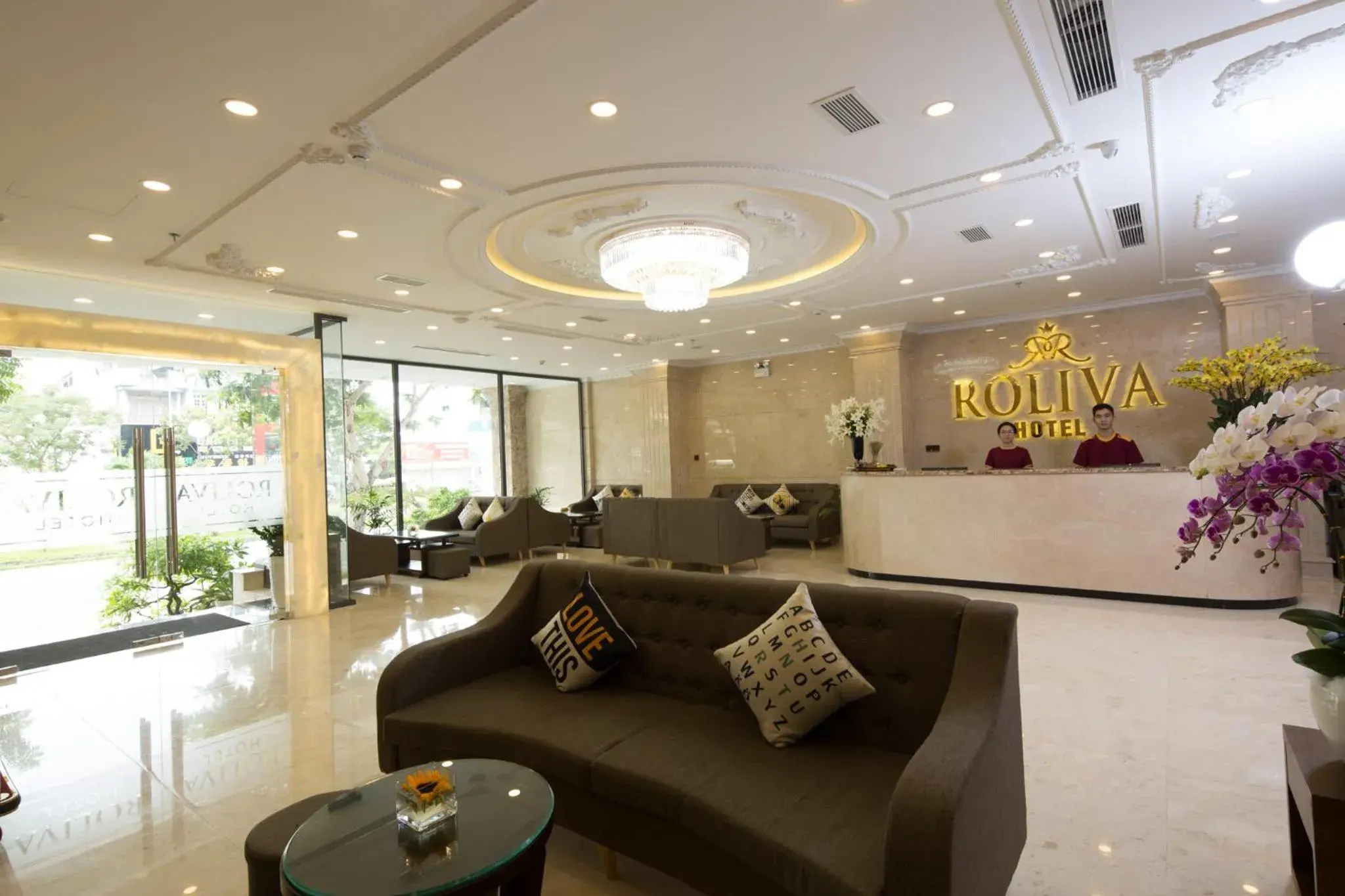 Lobby or reception in Roliva Hotel & Apartment Danang Lobby or reception in Roliva Hotel & Apartment Danang
