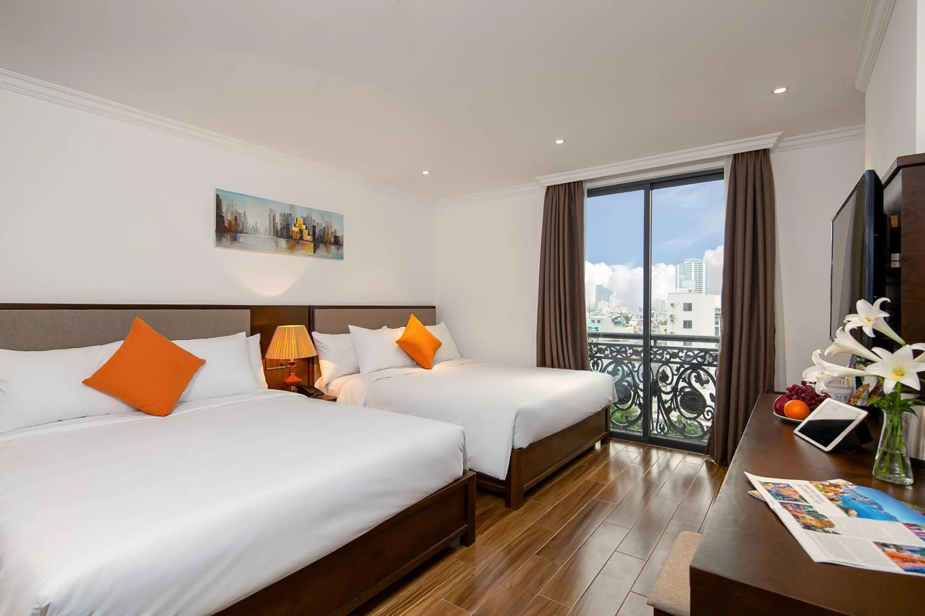 Bed in Roliva Hotel & Apartment Danang