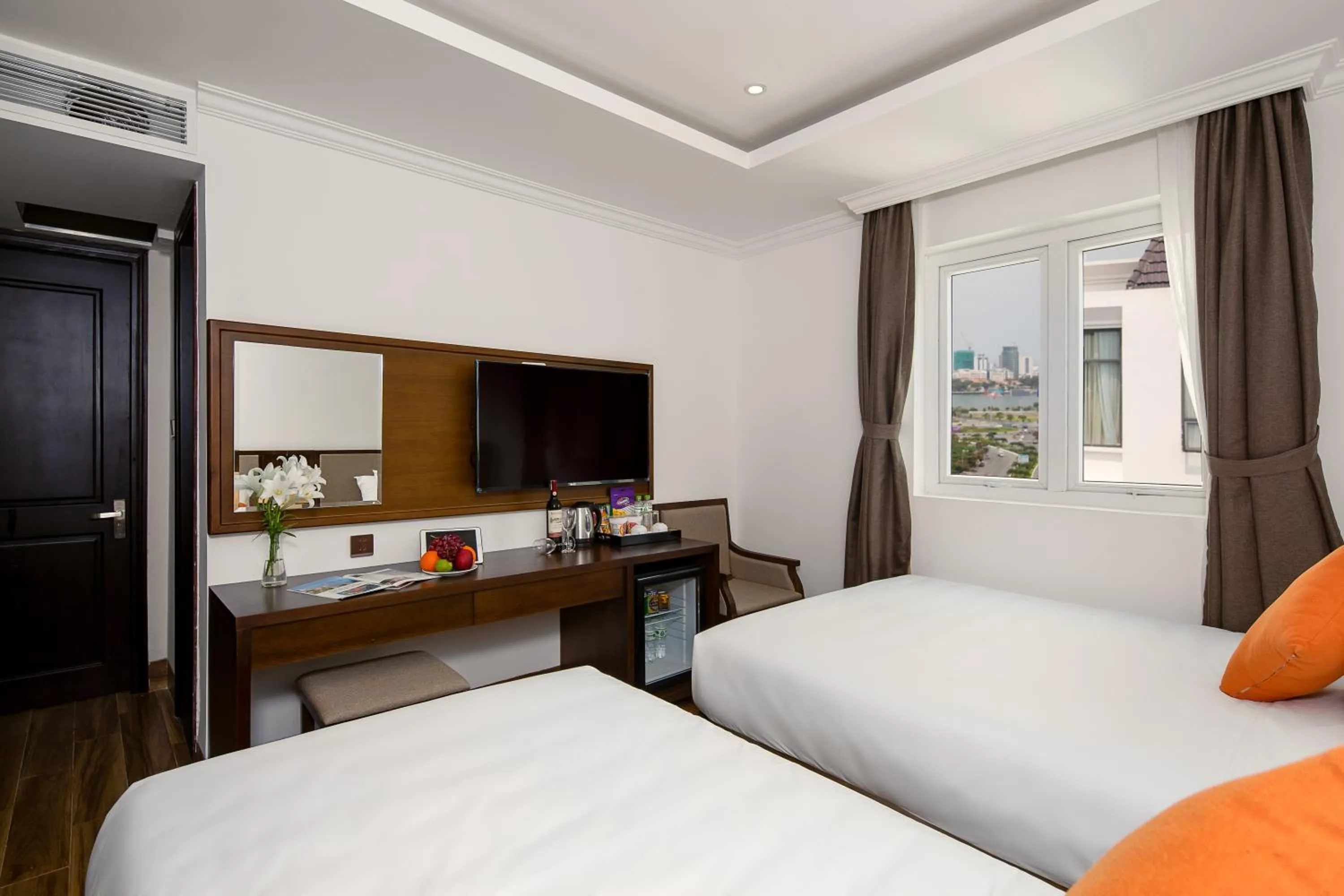 Bedroom, Bed in Roliva Hotel & Apartment Danang