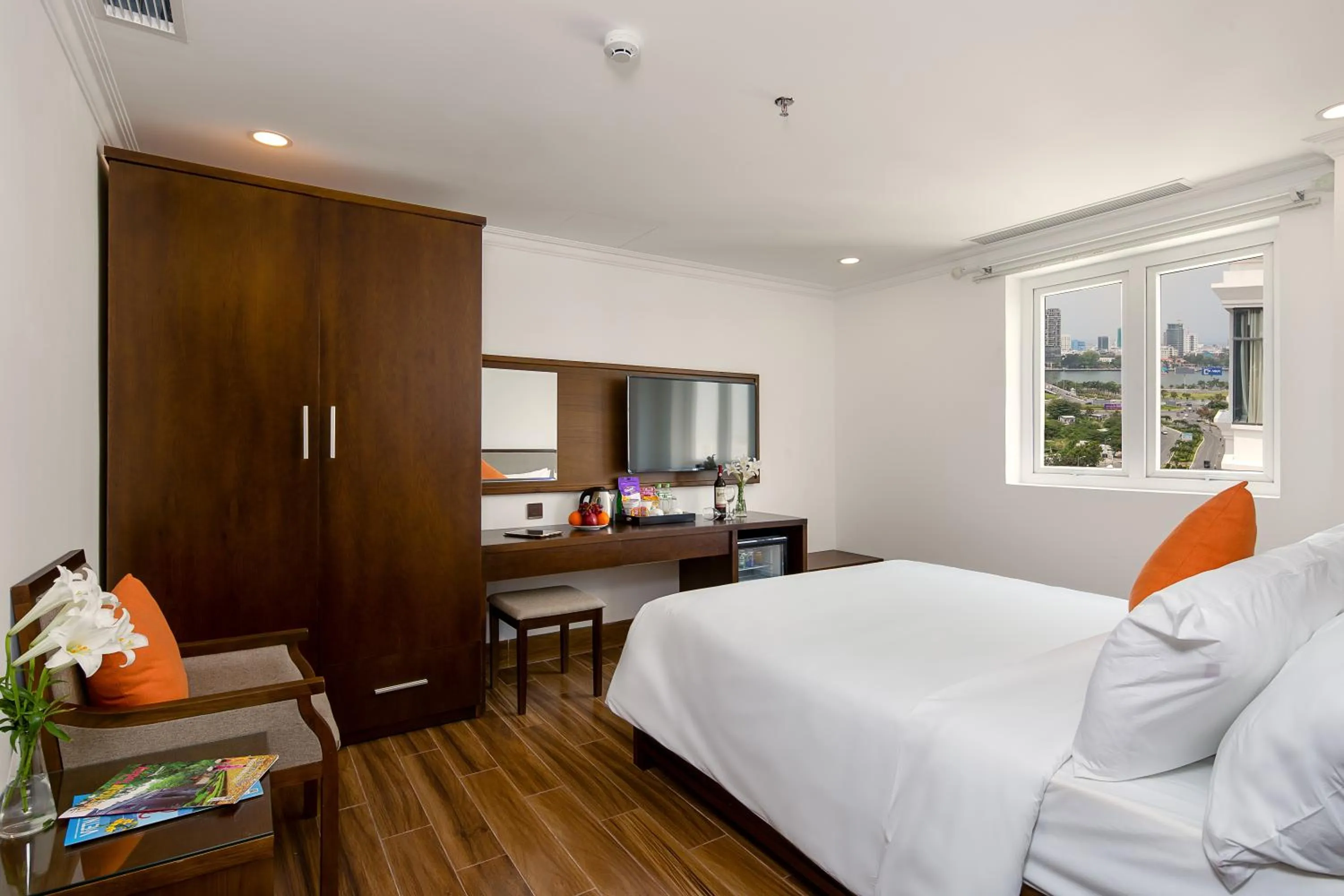 Bedroom, Bed in Roliva Hotel & Apartment Danang