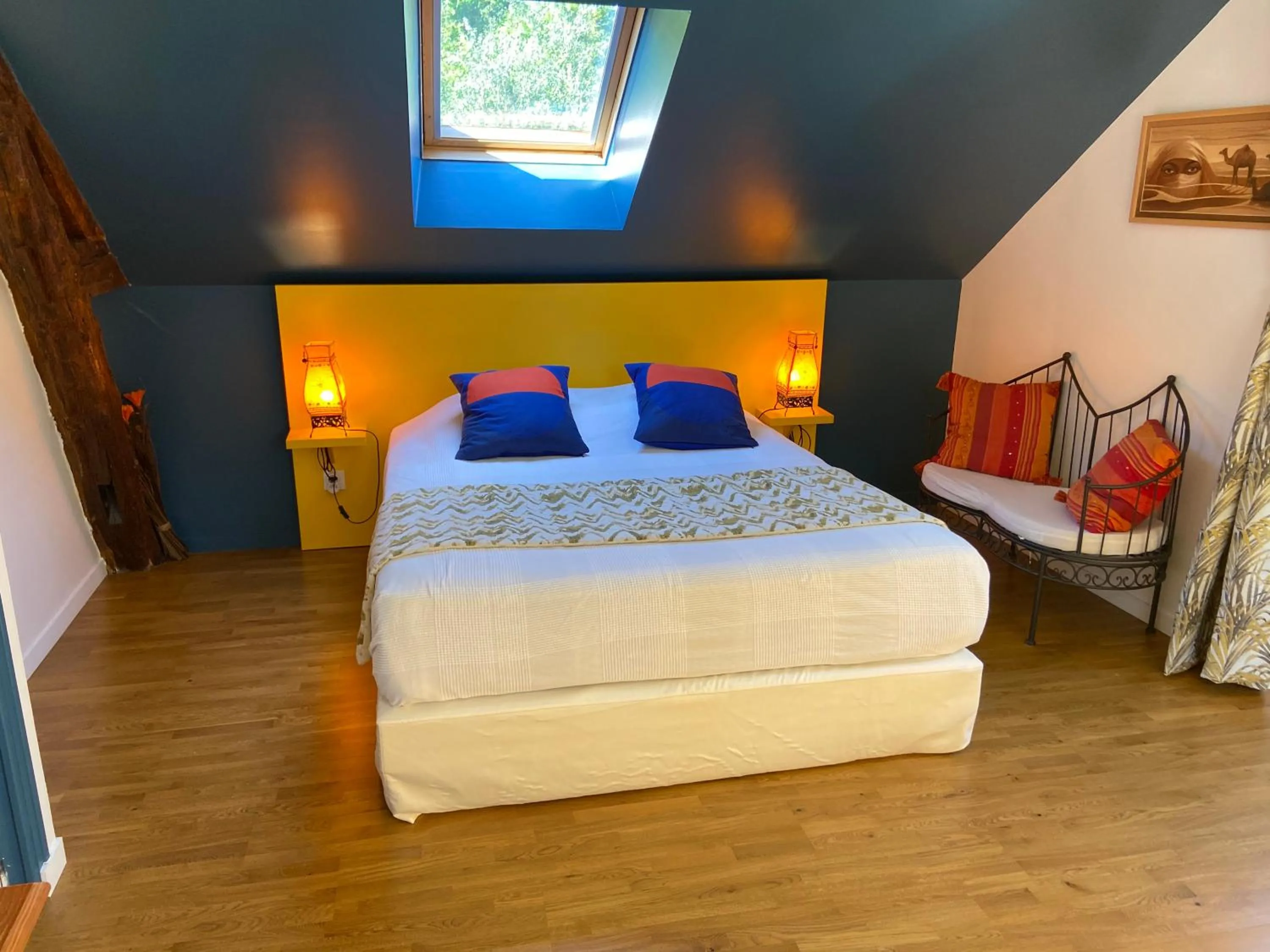 Bed in Le Moulin Calme