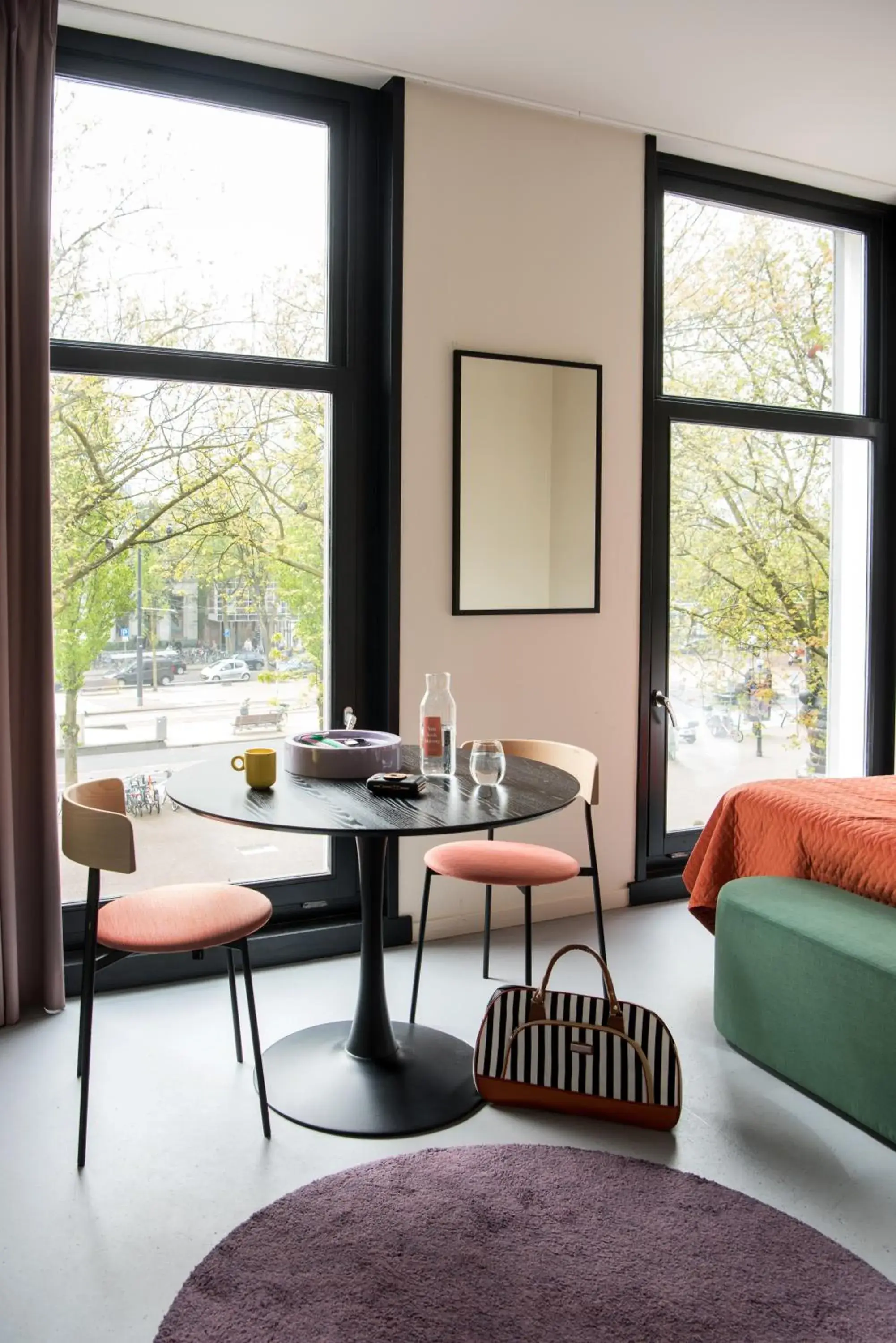 Seating area, Bed in hotel emma next Seating area, Bed in hotel emma next