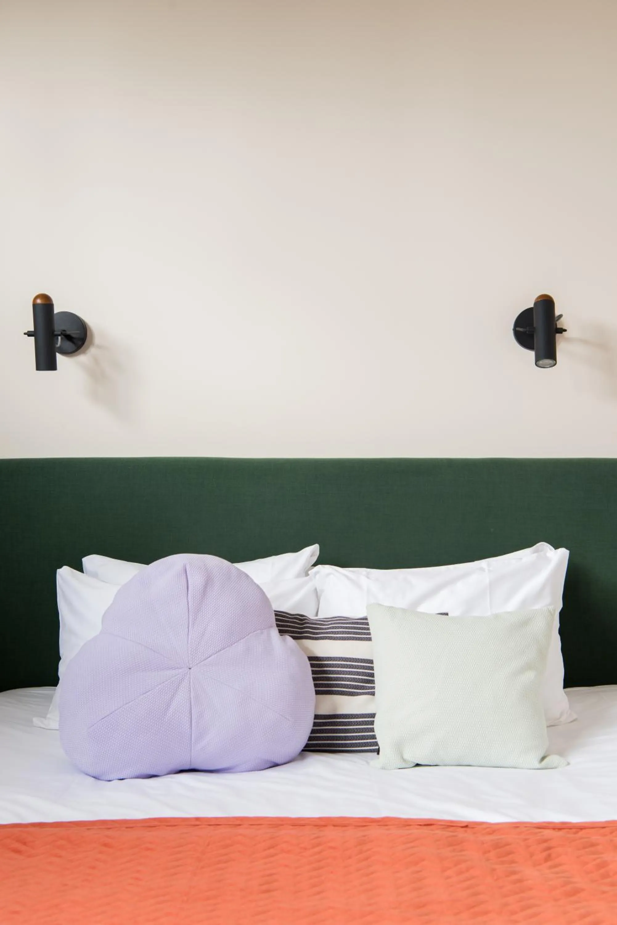 Bed in Hotel Unplugged