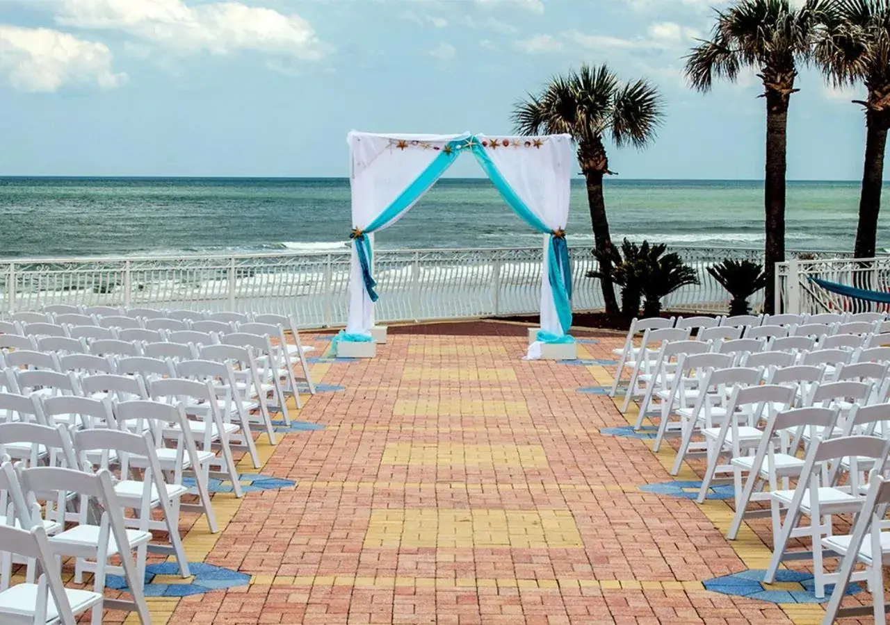 Balcony/Terrace, Banquet Facilities in Plaza Resort & Spa