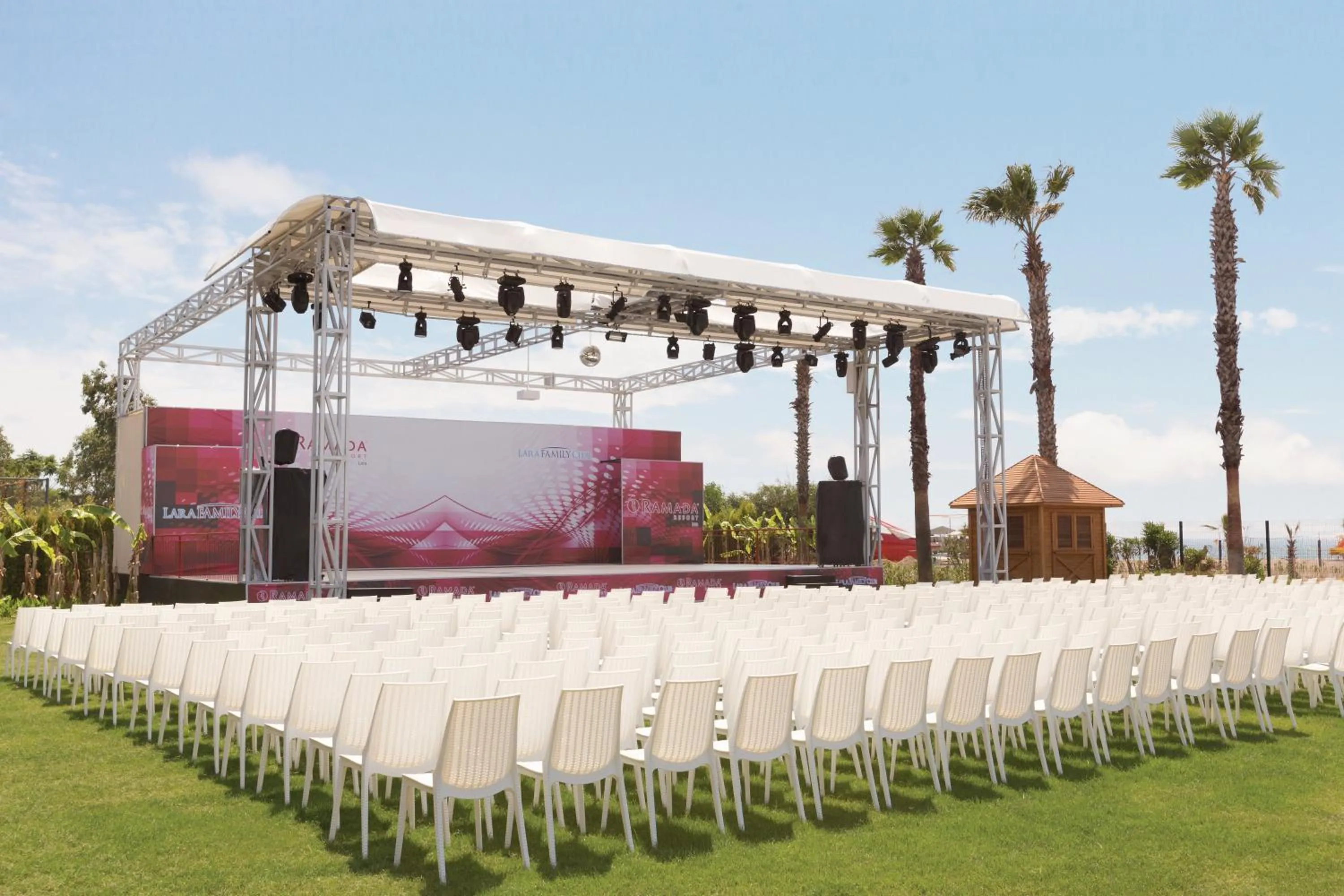 Evening entertainment in Ramada Resort By Wyndham Lara