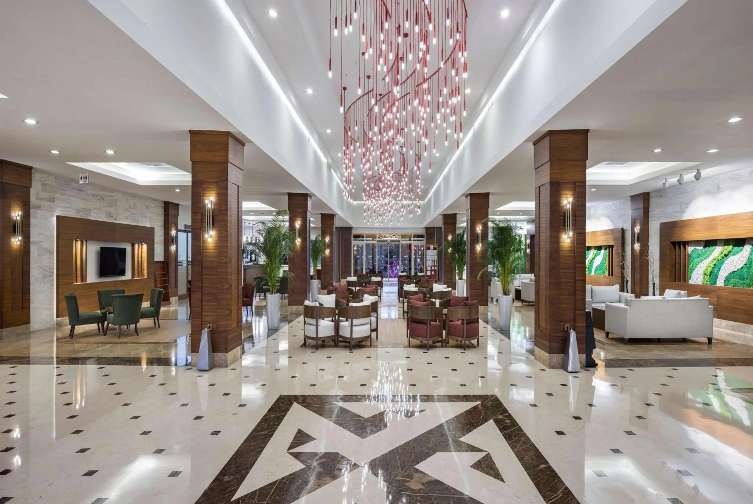 Lobby or reception in Ramada Resort By Wyndham Lara