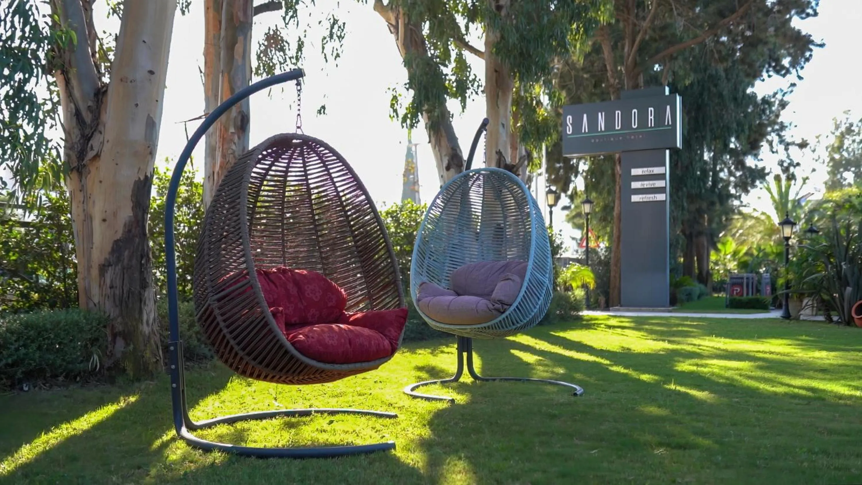 Garden in Sandora Boutiuqe Hotel