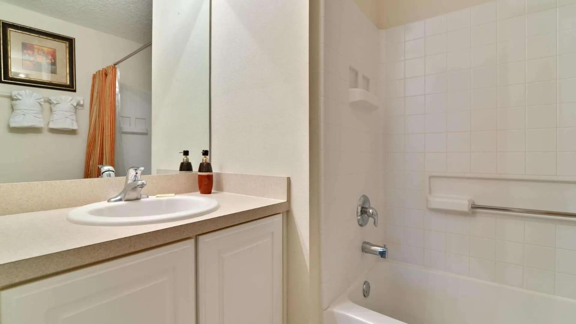 Bathroom in Shooting Star - Family friendly 4 bed pool home on Emerald Island Resort - close to Disney World!
