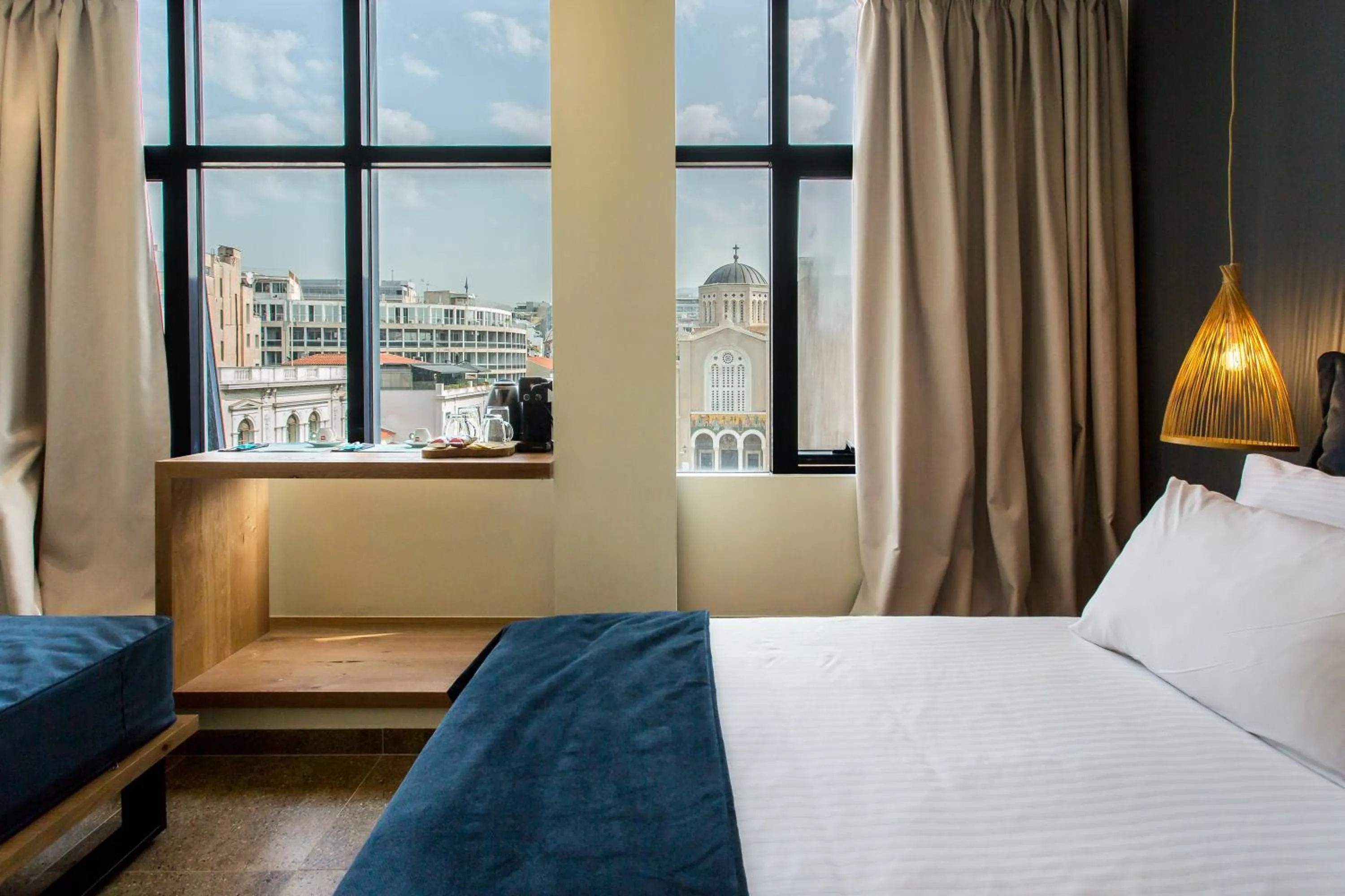 Bed in Ciel Living Athens