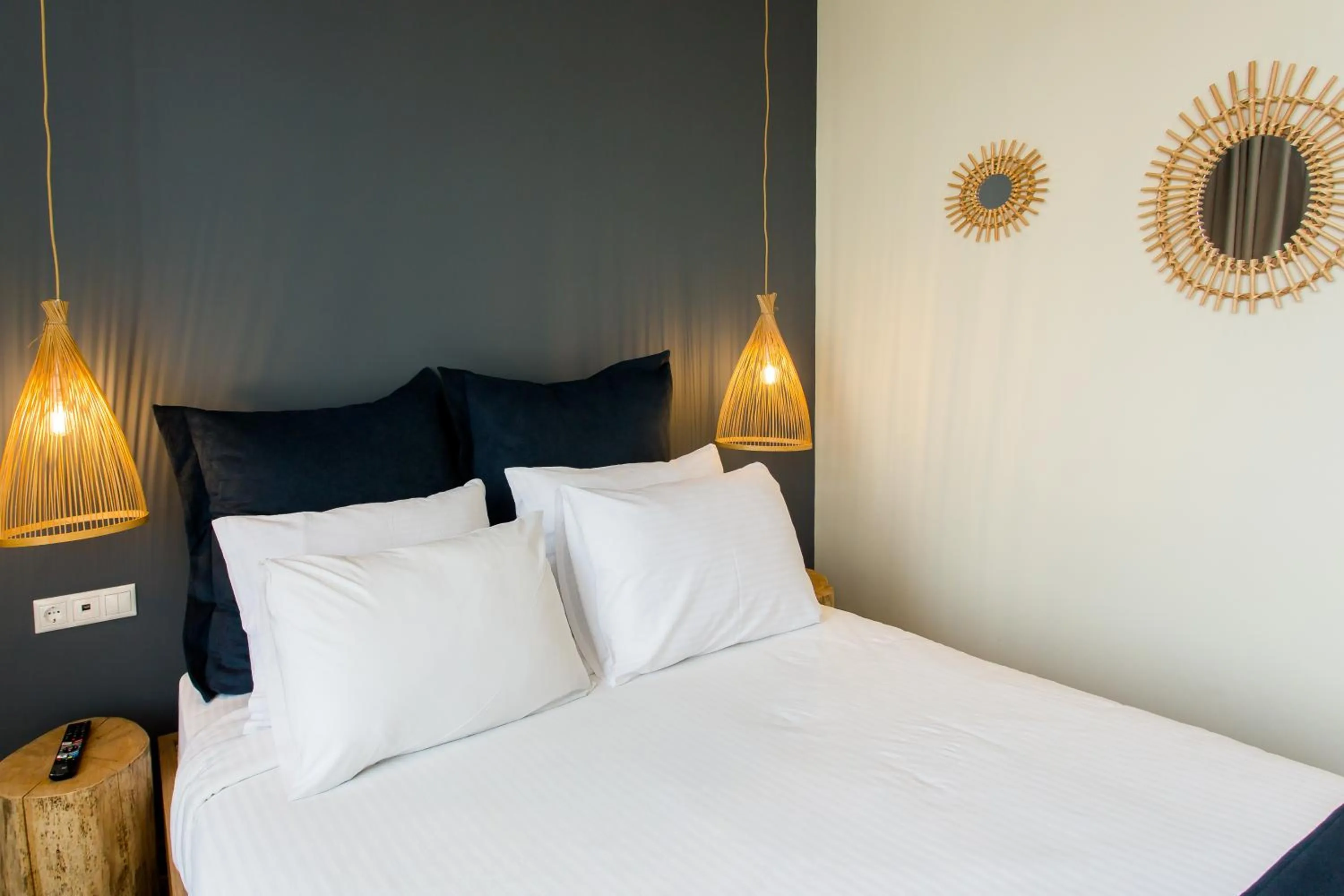 Bed in Ciel Living Athens