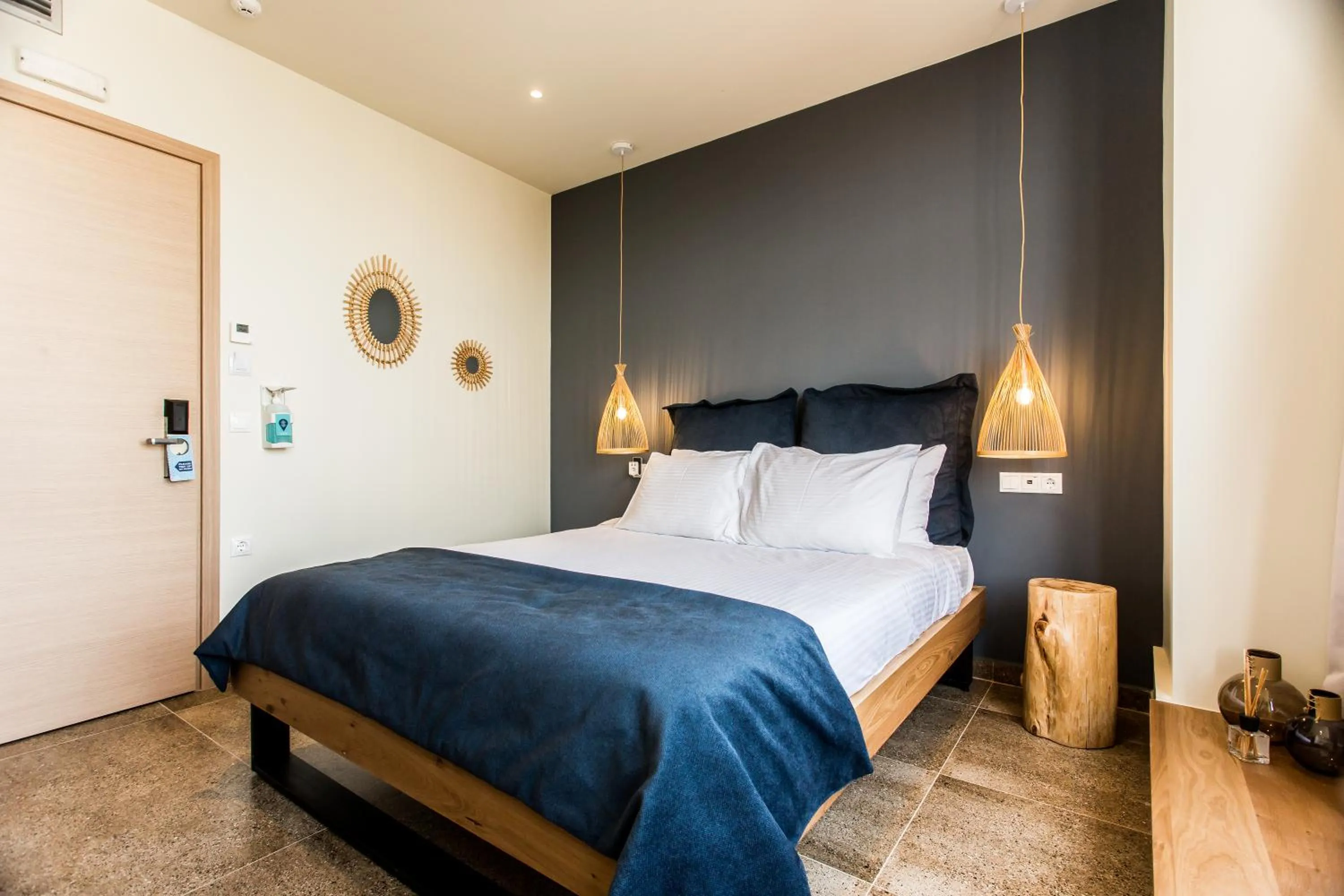 Bed in Ciel Living Athens