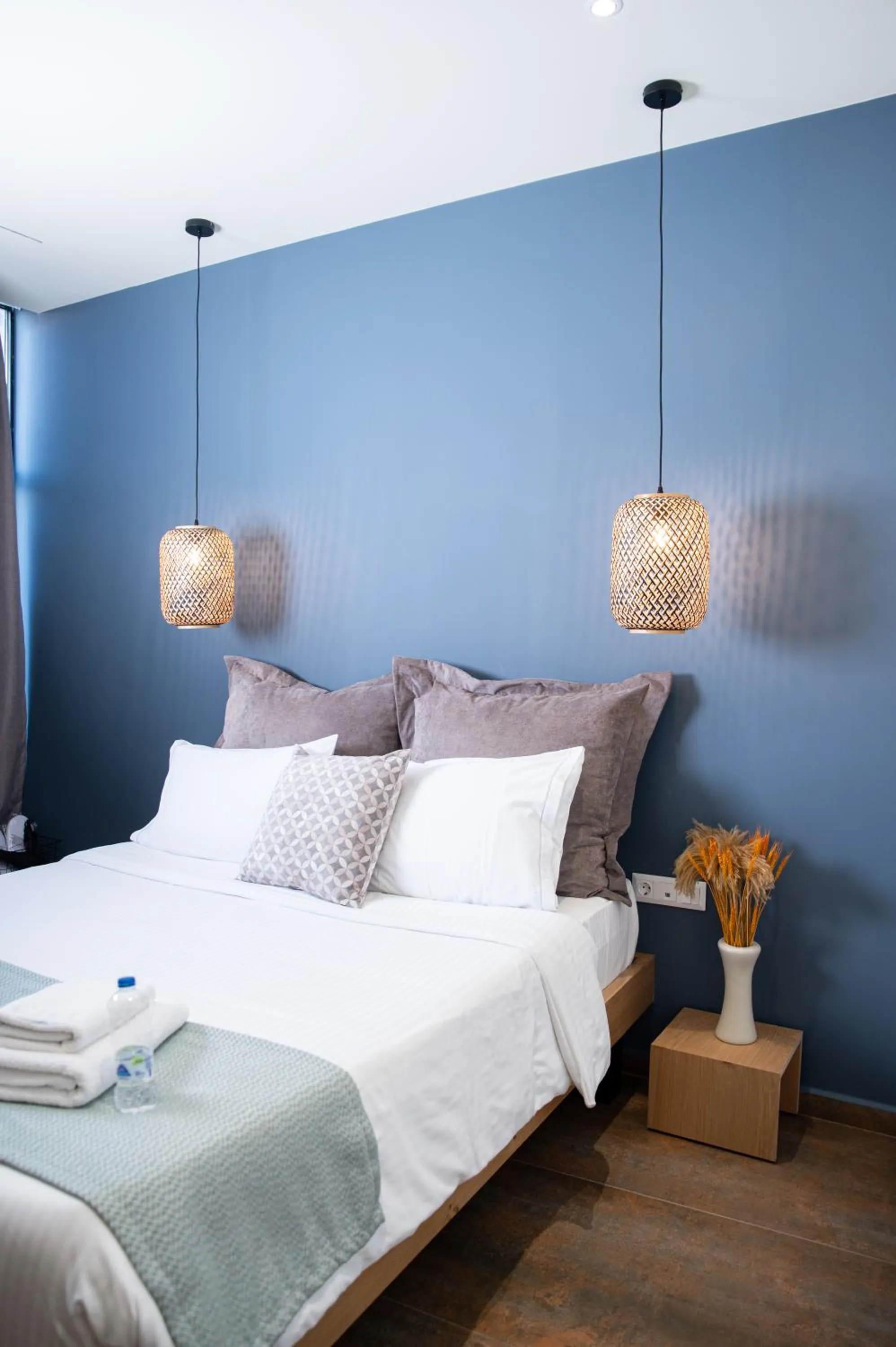 Bed in Ciel Living Athens