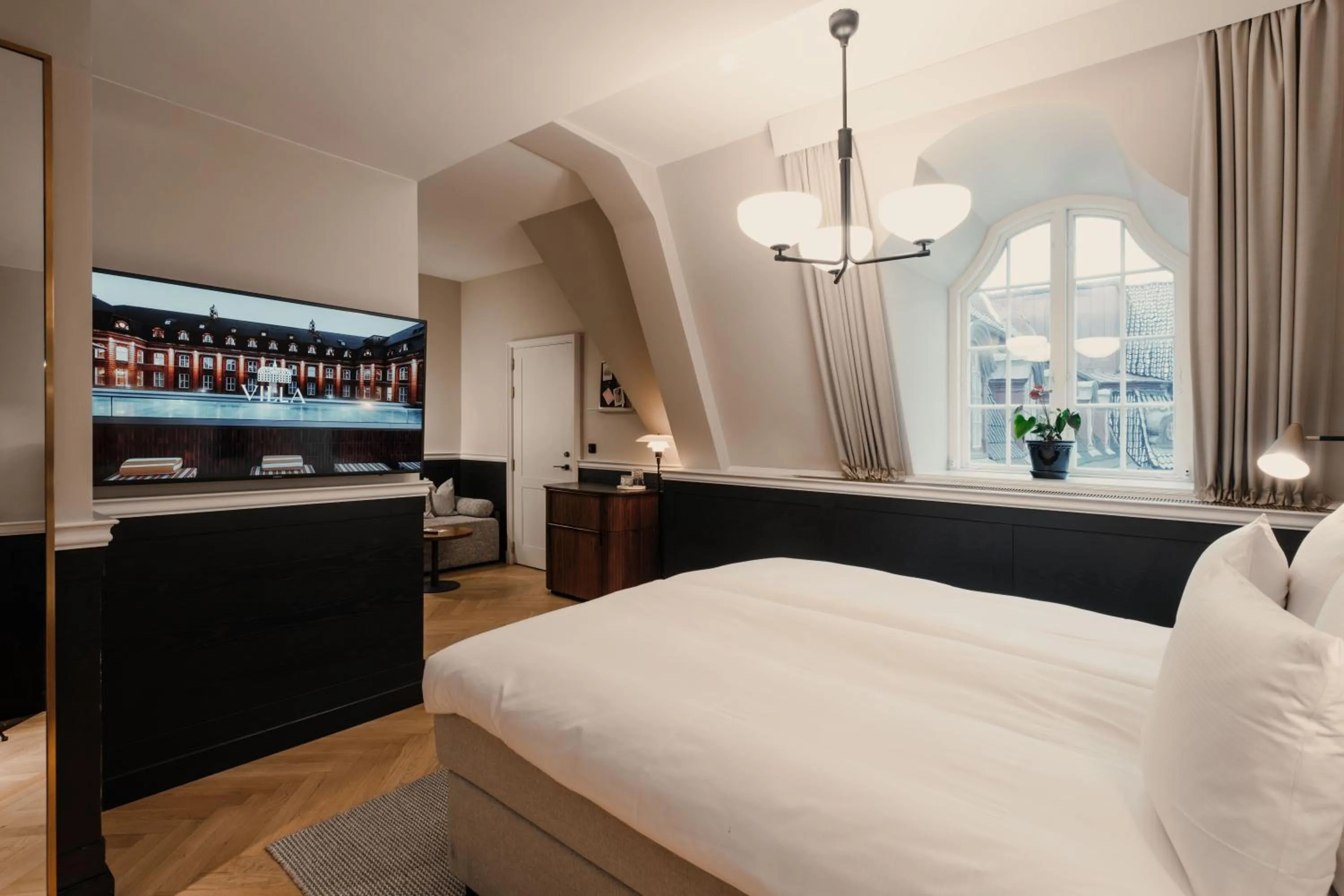 Bed in Villa Copenhagen